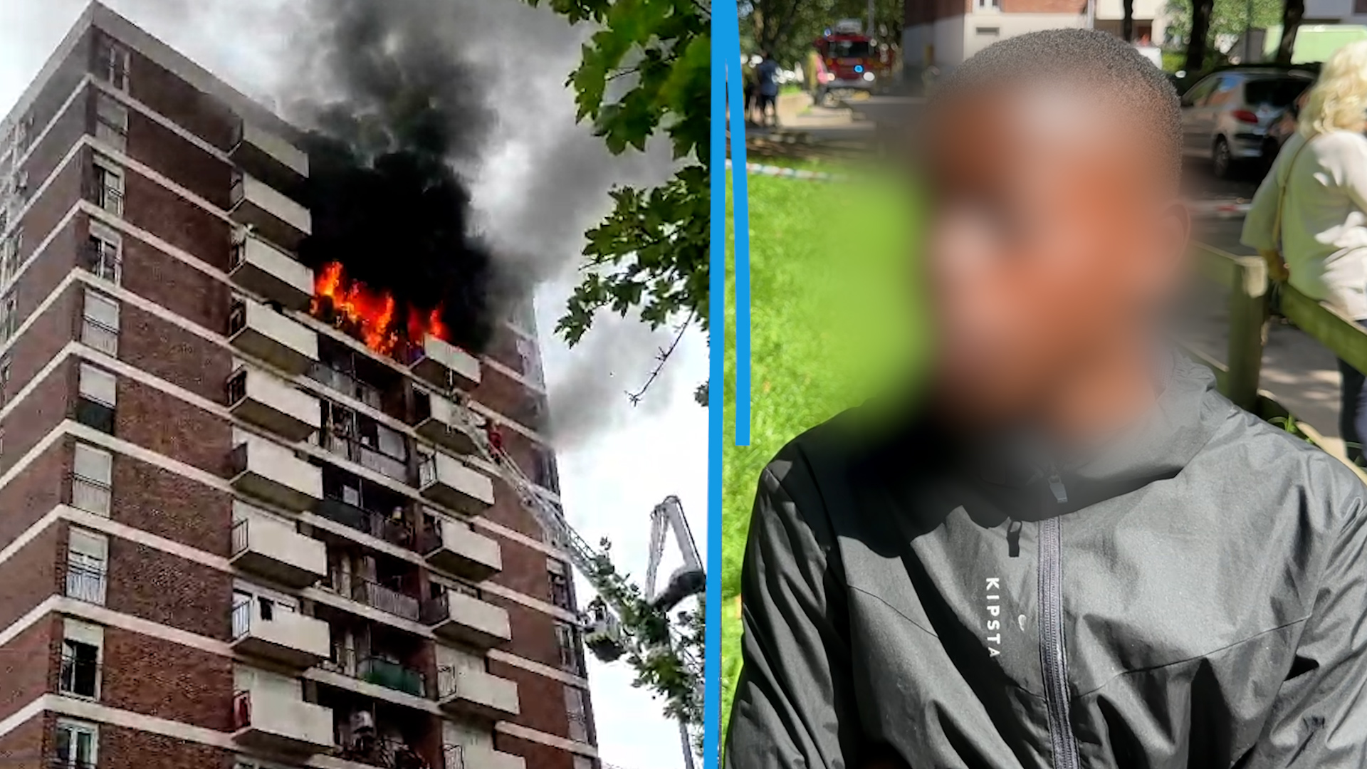 L'Île-Saint-Denis (93), 19 août 2023. Trois personnes sont décédées dans l'incendie d'un immeuble du quartier Maurice Thorez. LP / JH
