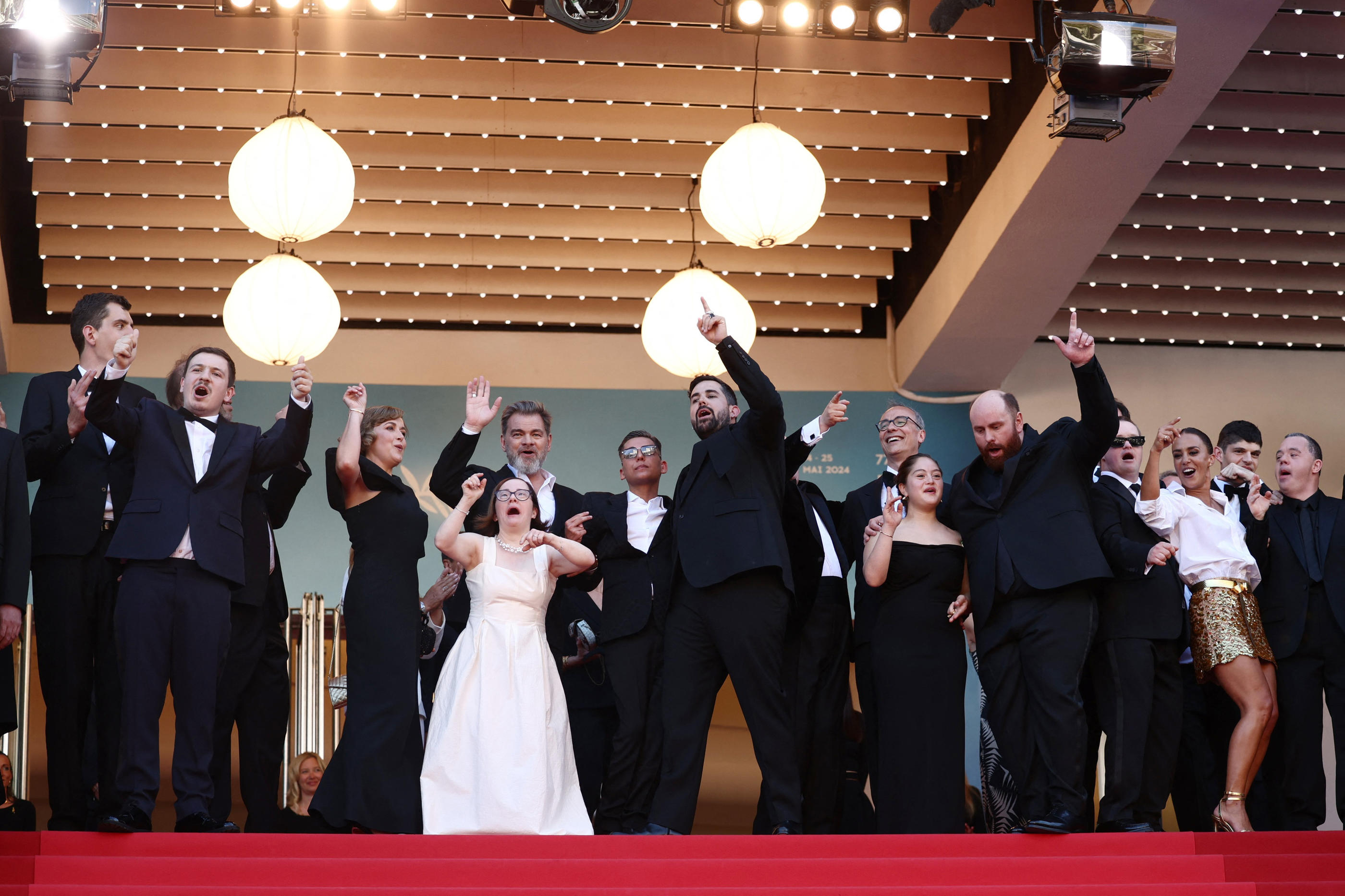 "Un p’tit truc en plus" n’est pas sélectionné à Cannes, mais ses acteurs ont pu fouler le tapis rouge. Reuters/Yara Nardi