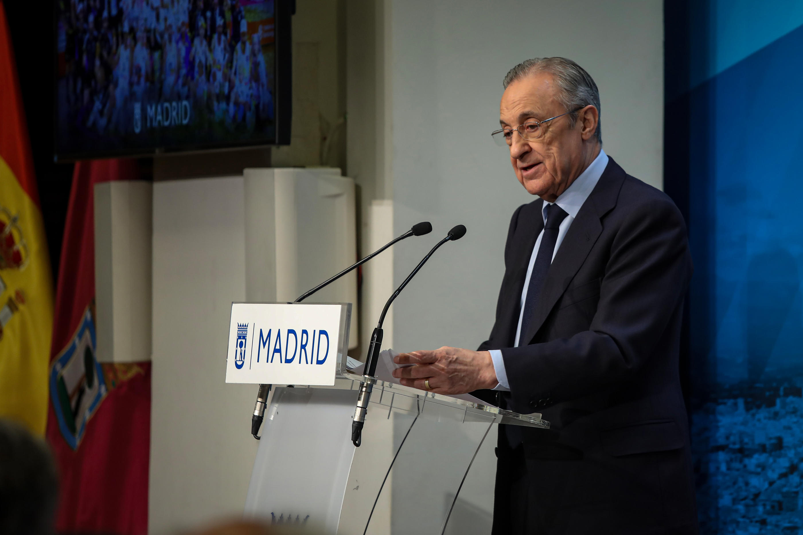 Florentino Pérez, président du Real Madrid. Icon sport