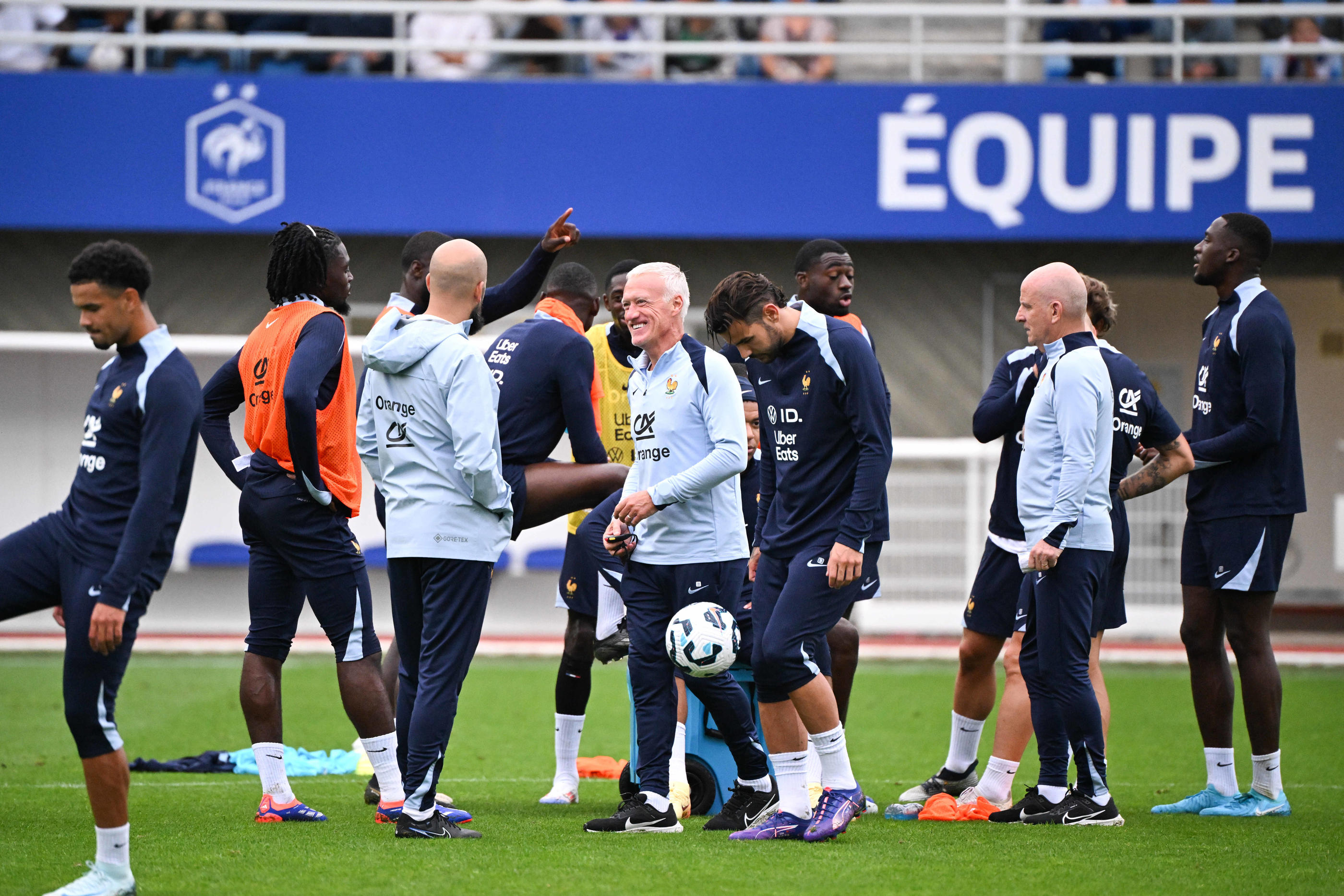 C'est la rentrée pour les Bleus de Didier Deschamps avec la Ligue des nations ce vendredi face à l'Italie. Anthony Bibard/FEP/Icon Sport