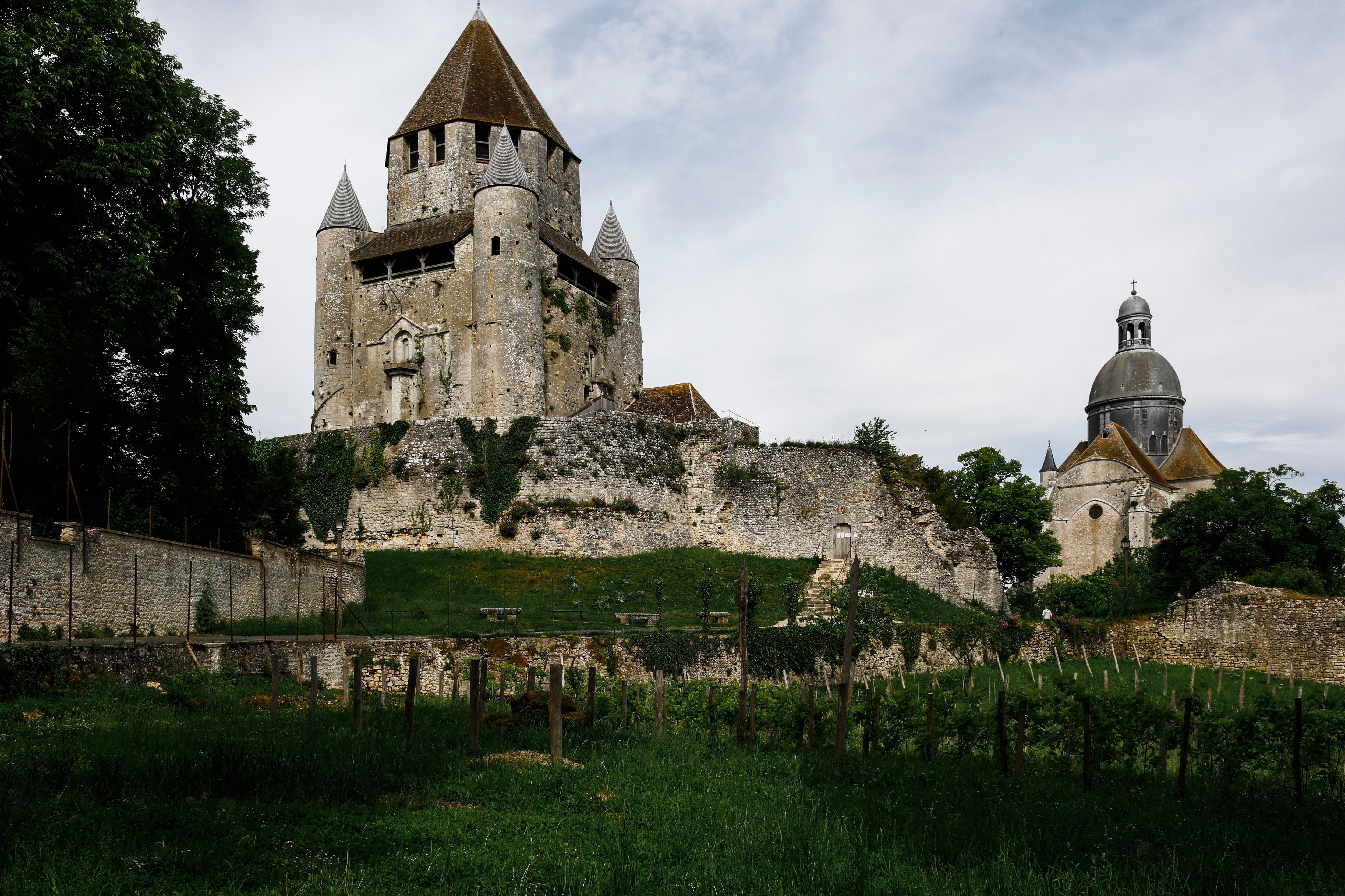 Provins (Seine-et-Marne). Riche de ses monuments (ici, la Tour César), la cité médiévale accueille la flamme olympique samedi entre 16h55 et 17h45. LP/Olivier Corsan