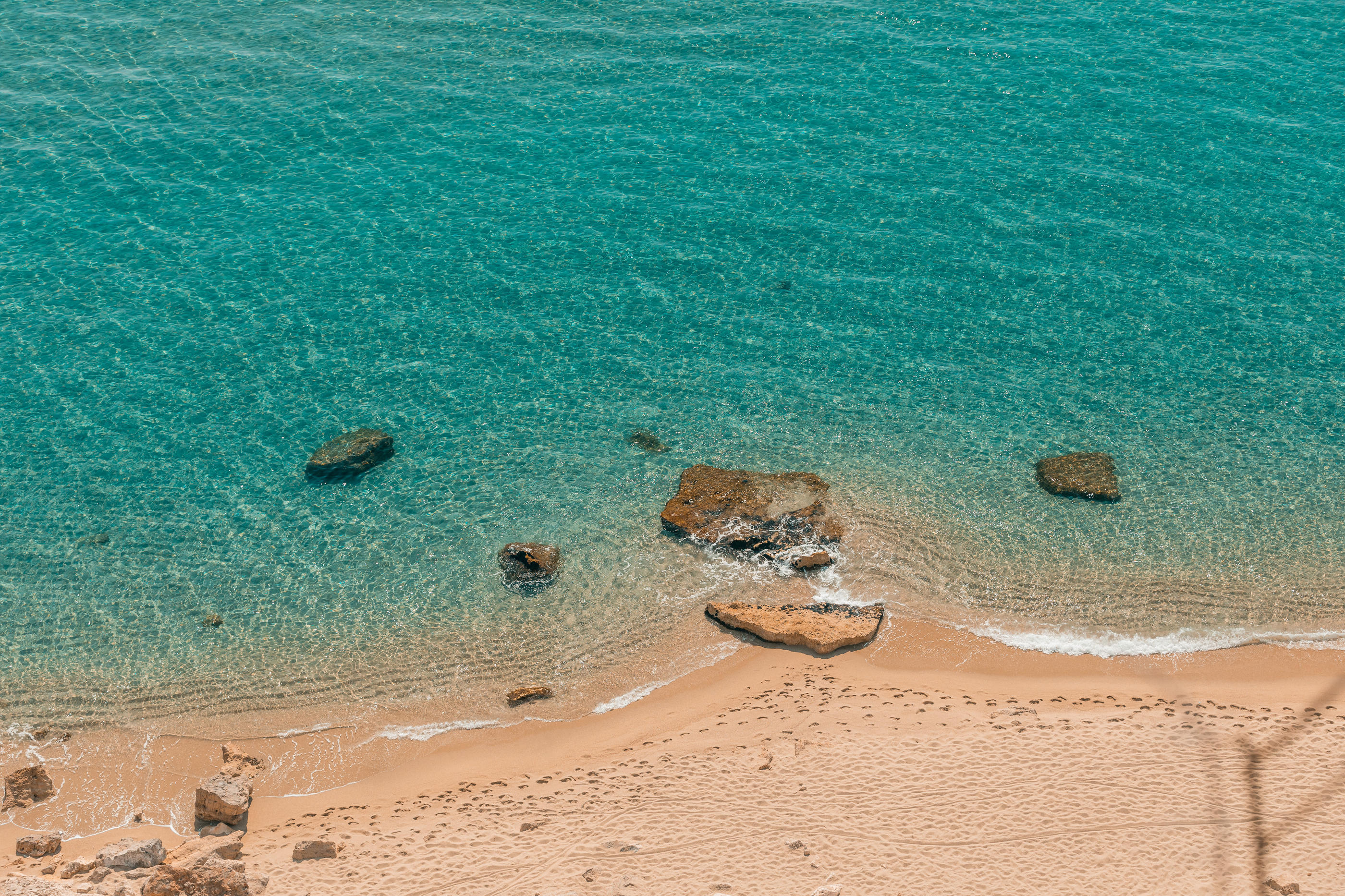 La France est bordée de plages splendides, que les vacanciers ne connaissent pas toujours. Ici, la plagette à Leucate, dans l'Aude. Leucate tourisme/Nicolas Strzempa