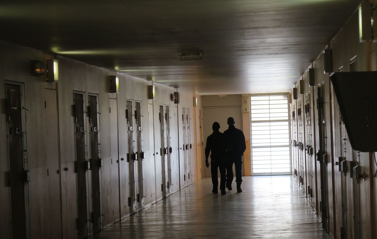 <b></b> Prison de Meaux-Chauconin, en juin 2016. La prévenue entretenait une relation sentimentale avec un des détenus.  