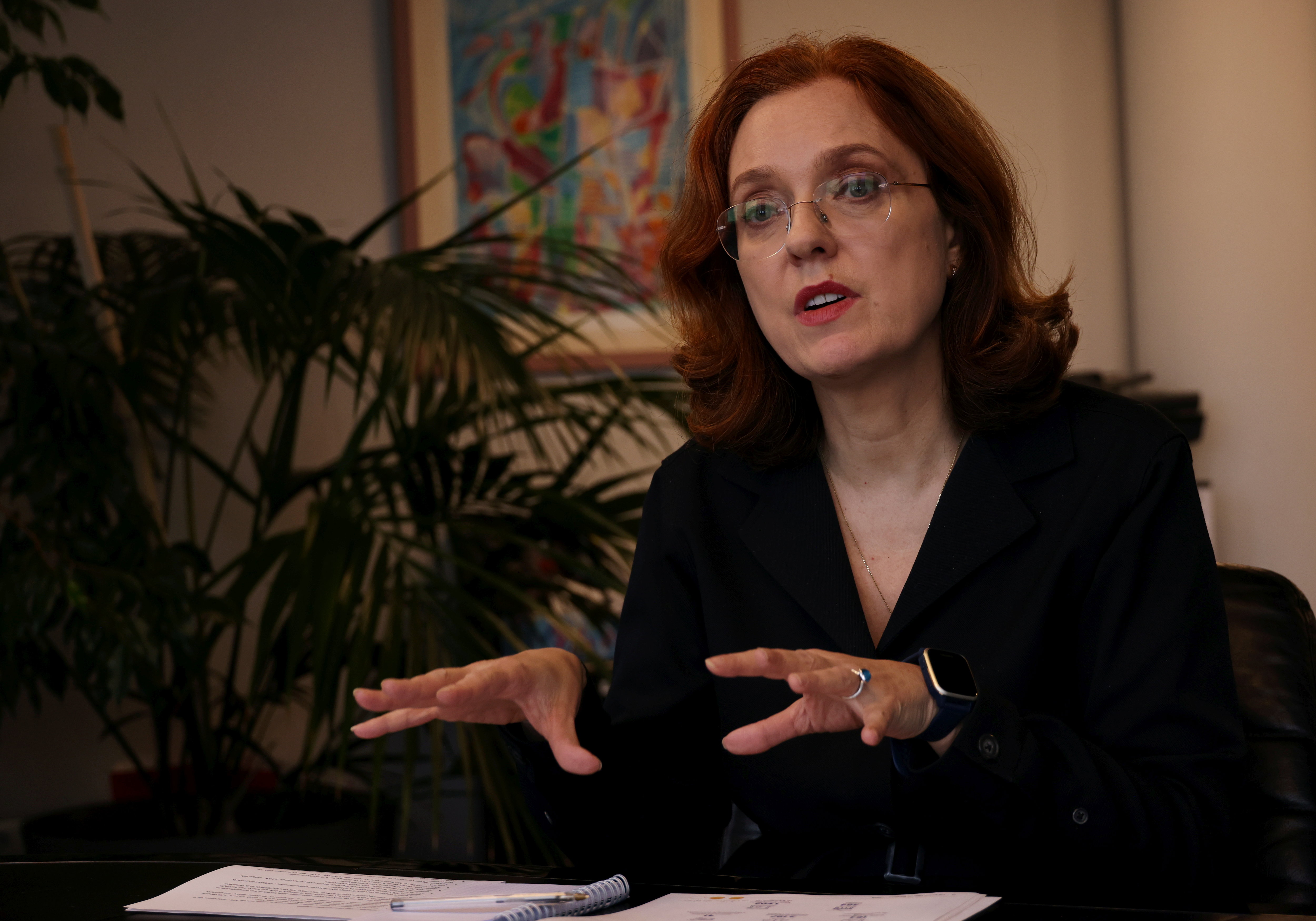 Paris (XIIIe), le 30 avril. Pour sa deuxième année à la tête de la DGCCRF, Sarah Lacoche fixe comme une des priorités le contrôle du secteur de la transition énergétique. LP/Delphine Goldsztejn