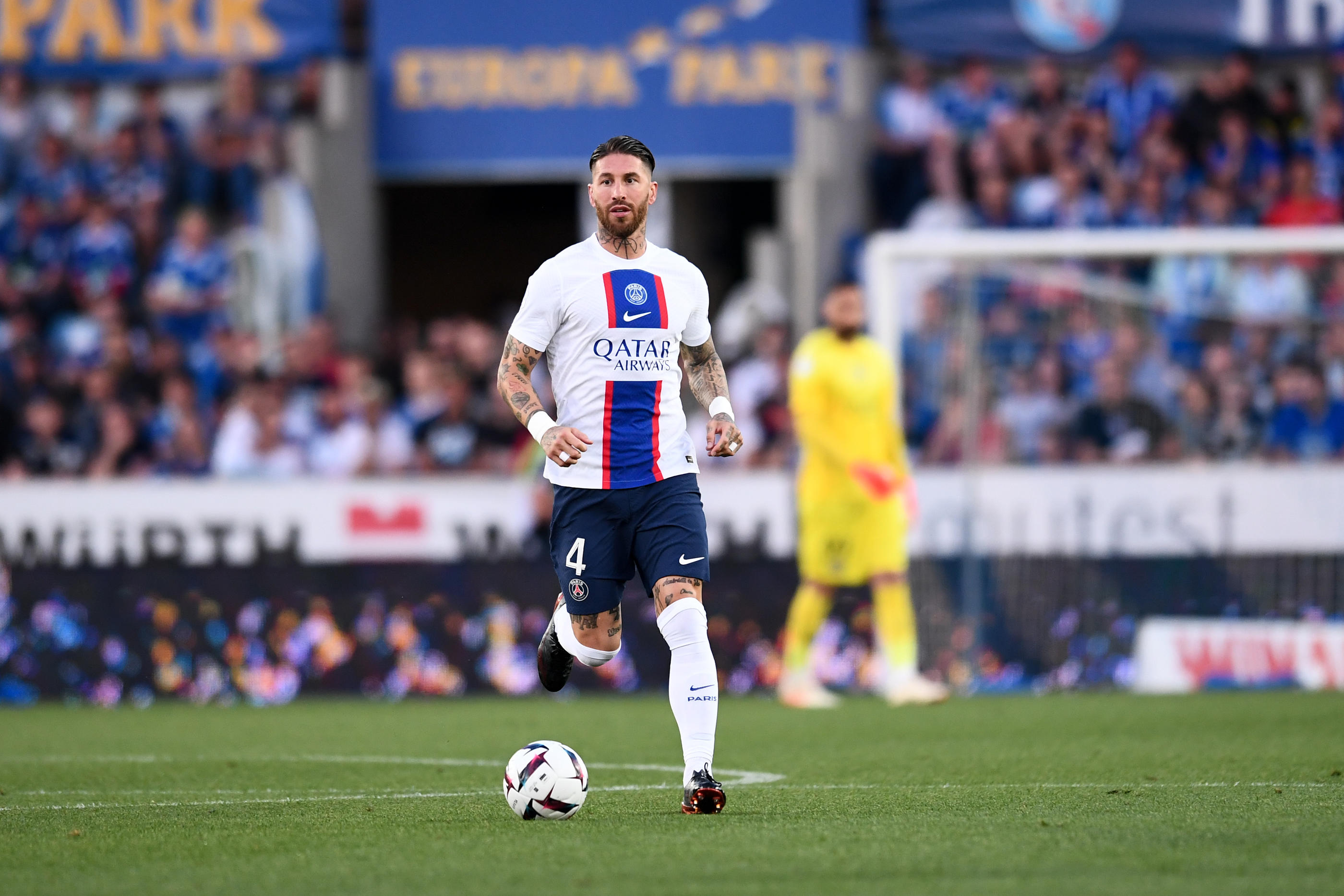 Sergio Ramos jouera son dernier match demain avec Paris. (Photo by Philipe Lecoeur/FEP/Icon Sport)