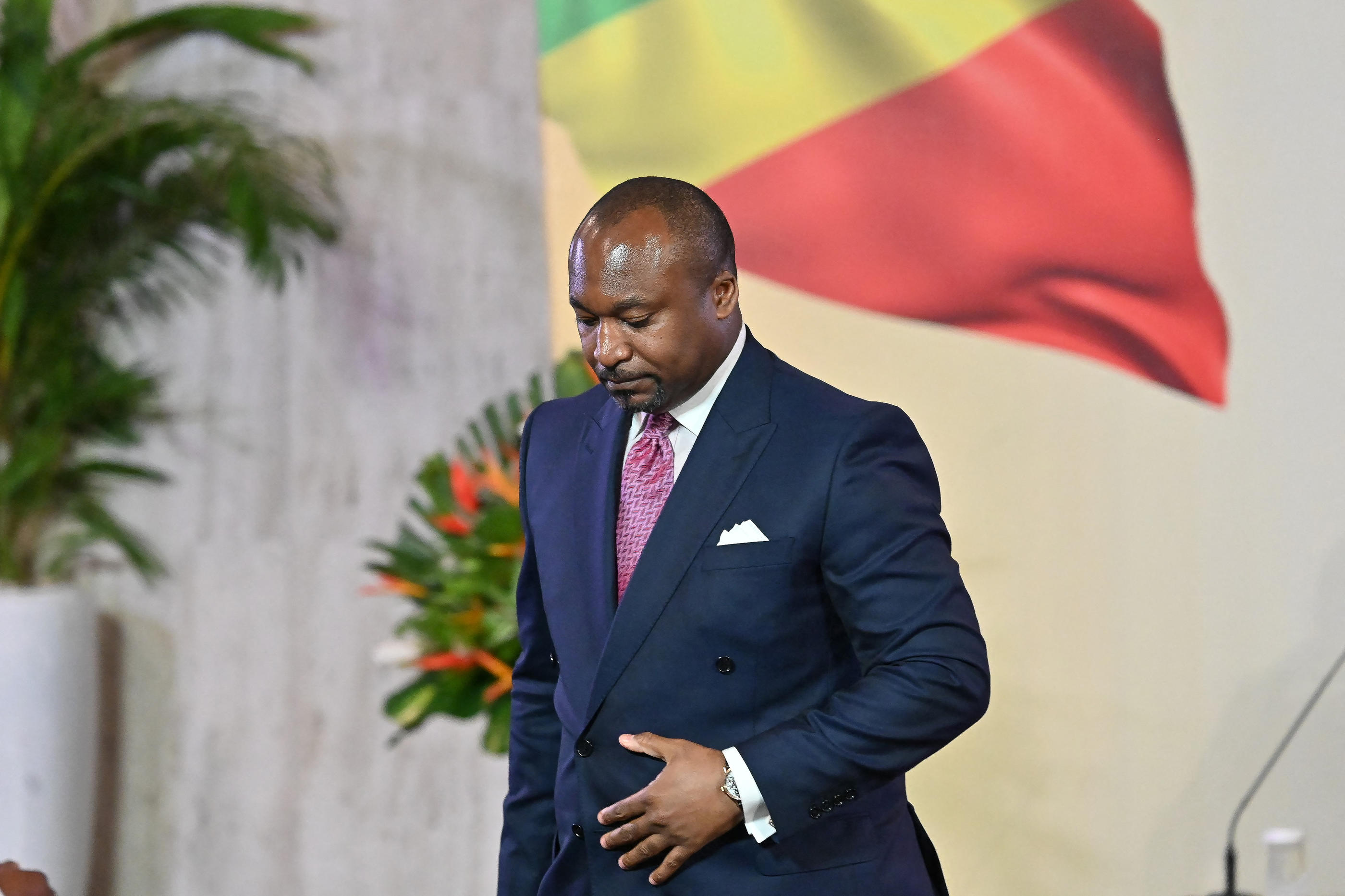 Denis Christel Sassou-Nguesso, ministre et fils de Denis Sassou-Nguesso, tout-puissant président du Congo-Brazzaville. AFP/Issouf SANOGO