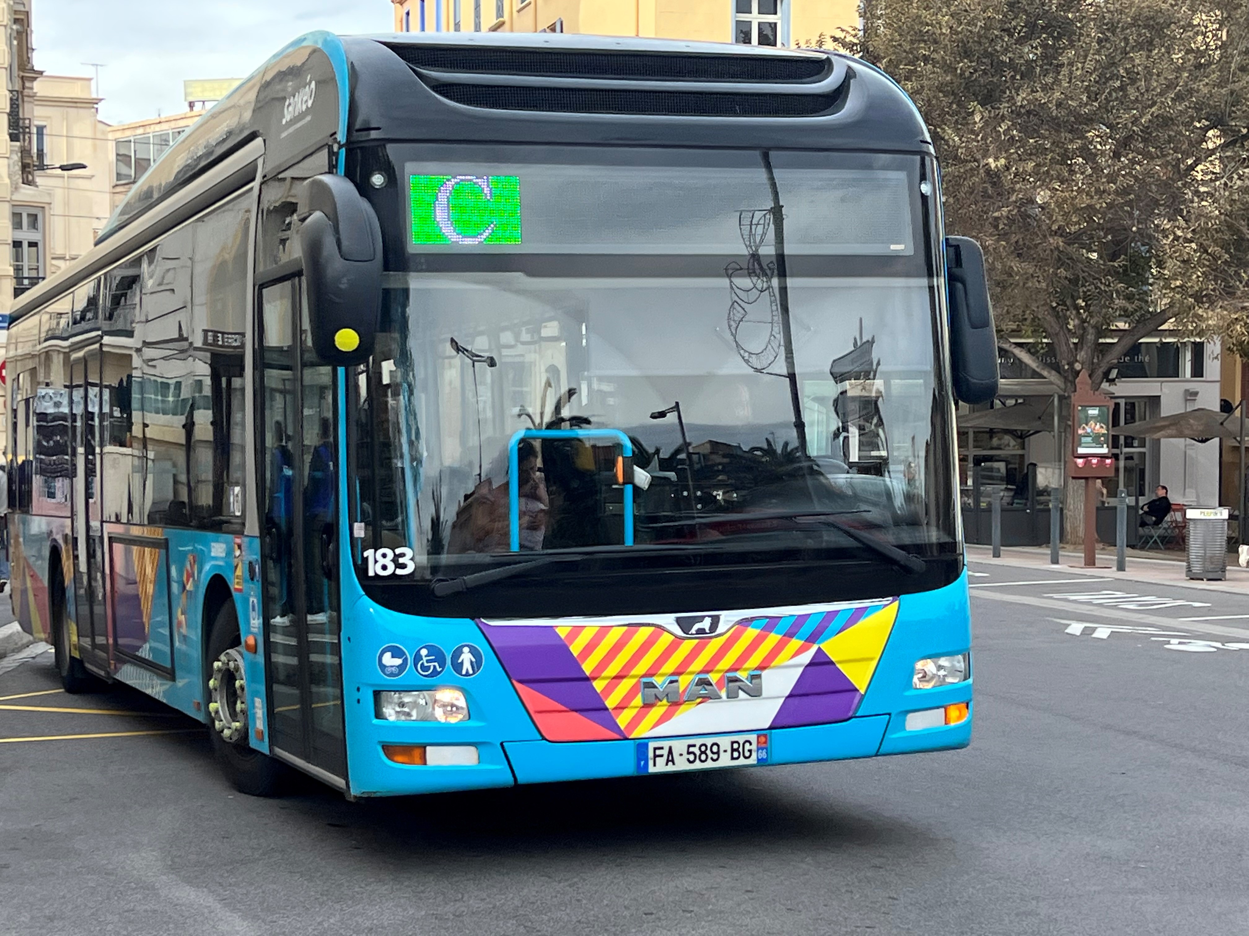 La compagnie de transports publics Sankéo a ouvert une quatrième ligne de bus à Perpignan. Illustration LP/Christian Goutorbe