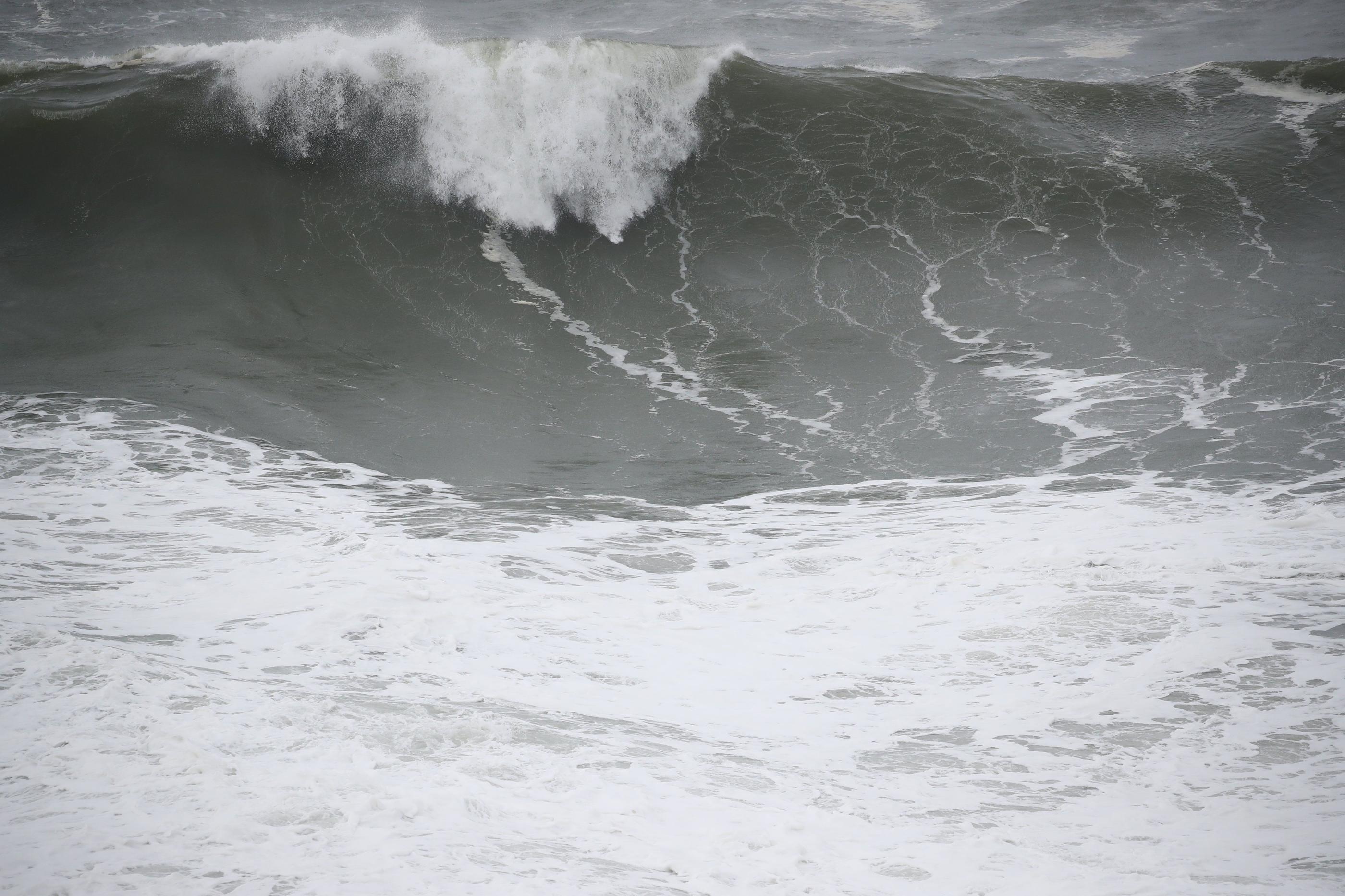 Au large du Finistère, des vagues de près de 10 mètres vont se former. (illustration) LP/Arnaud Journois