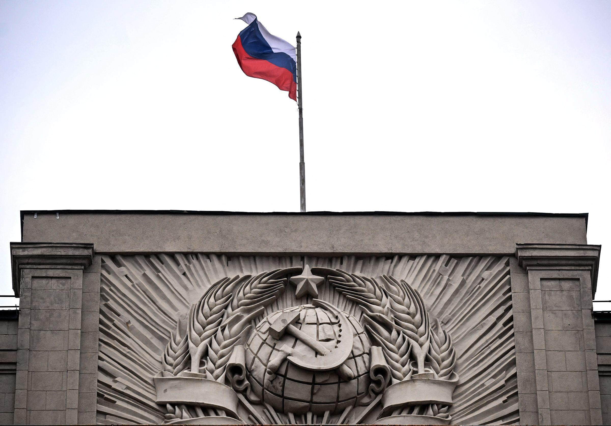 L'ambassade de Russie en France a appelé Paris à « mettre fin » à une « campagne d’information antirusse infondée et injustifiée ». (Illustration) AFP/Natalia KOLESNIKOVA