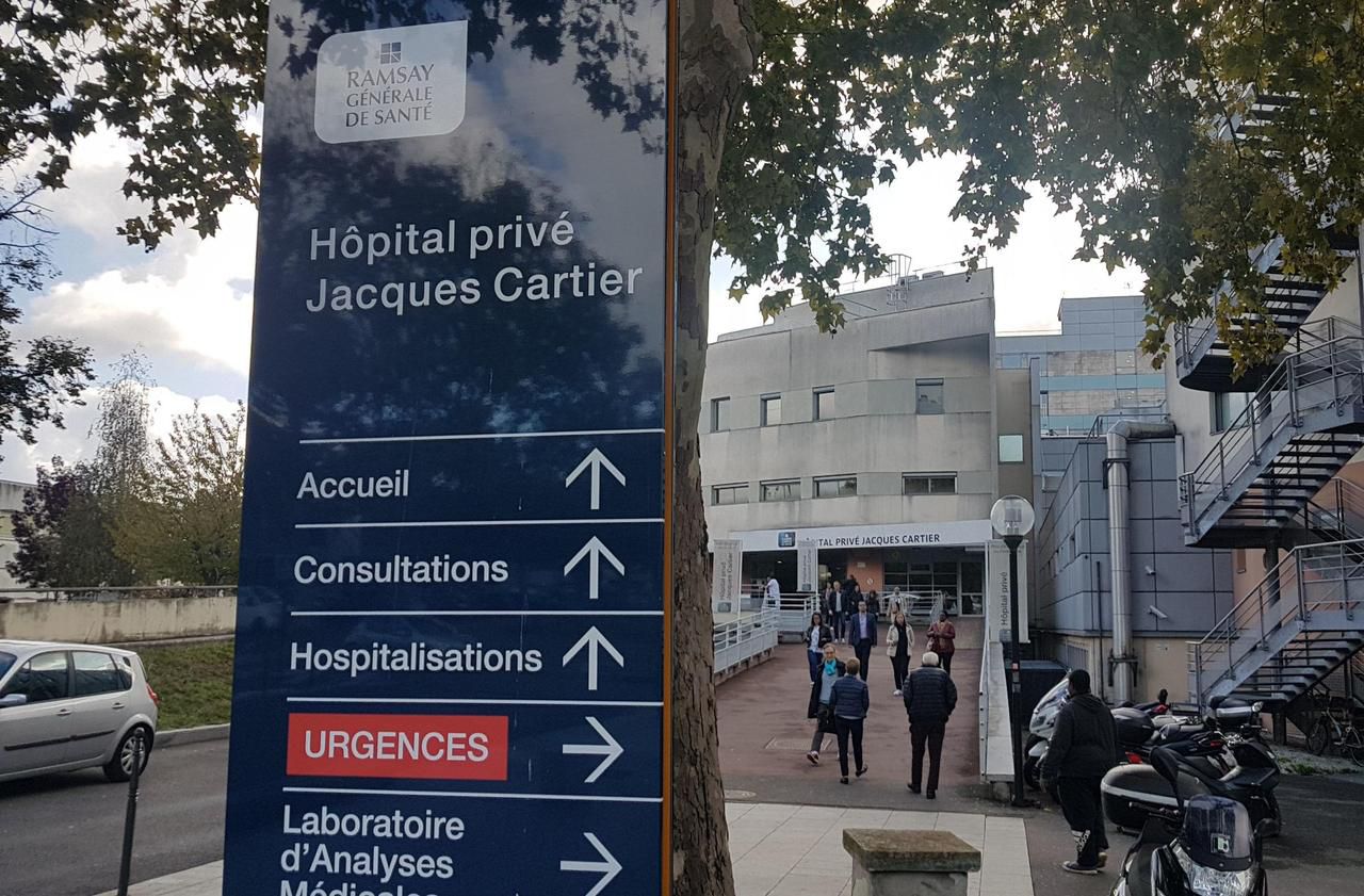 <b></b> Massy, le 10 octobre 2019. L’hôpital privé Jacques Cartier à Massy est en 2<sup>e</sup> ligne pendant cette crise du coronavirus.