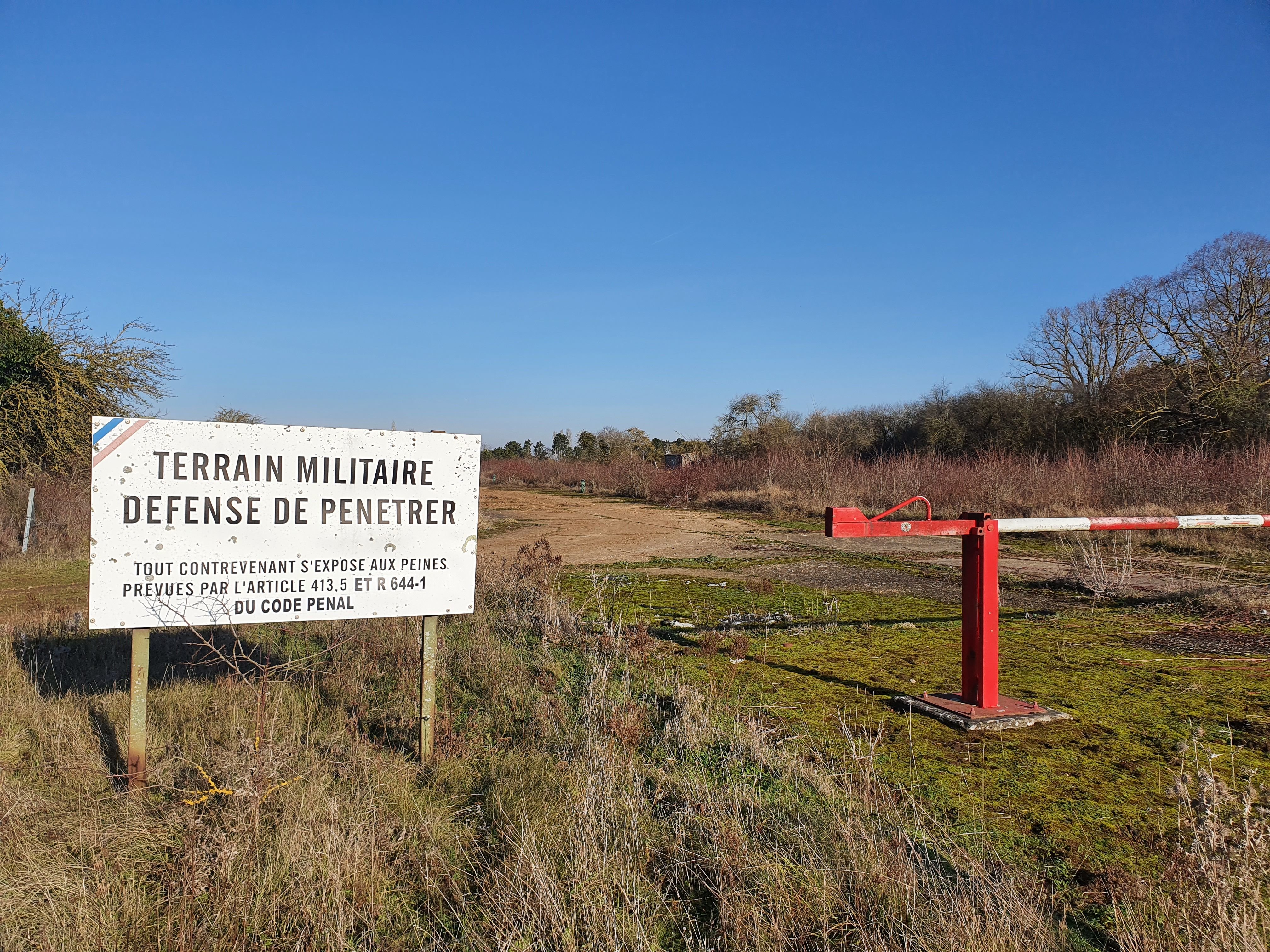 Le site militaire de l'Aero Parc de Villemaury (Eure-et-Loir) a été sélectionné le 16 avril parmi les 55 sites "clés en main France 2030"./LP/C. Blondel
