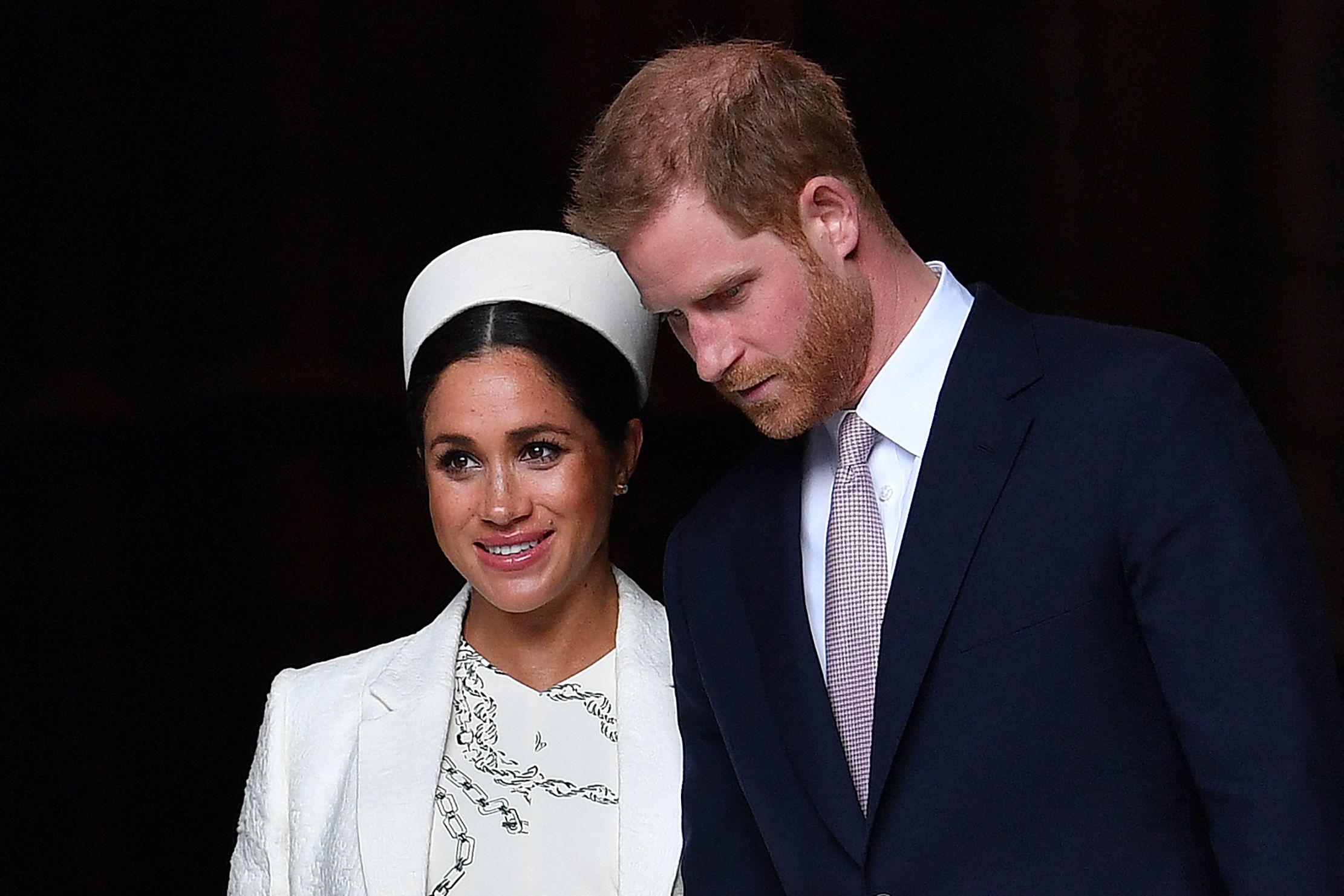 Meghan Markle et le prince Harry le 11 mars 2019 à Londres. AFP/Ben Stansall