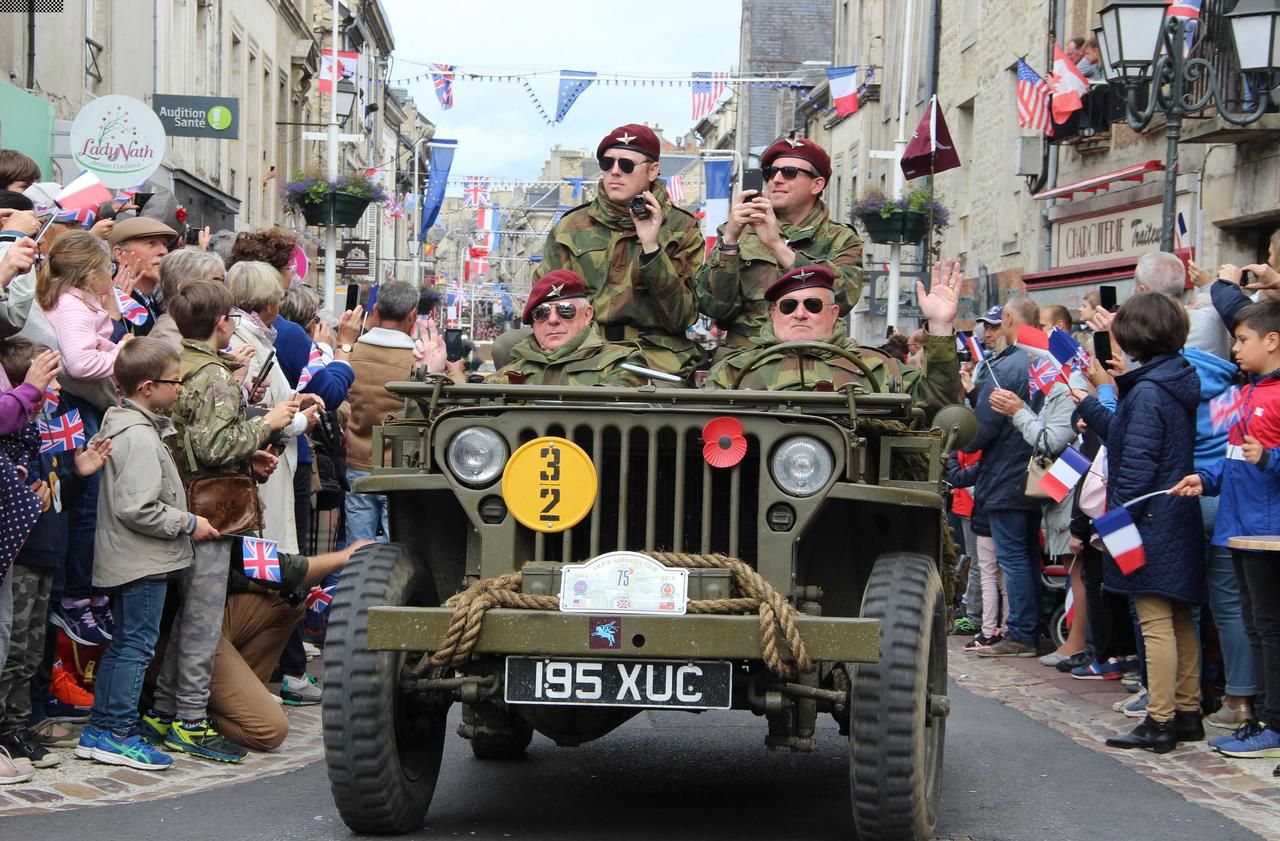 A l'image de cette parade de véhicules d’époque le 6 juin 2019 Bayeux (Calvados), les festivités autour du Débarquement seront particulièrement nombreuses pour ce D Day festival Normandy post coronavirus. LP/Esteban Pinel