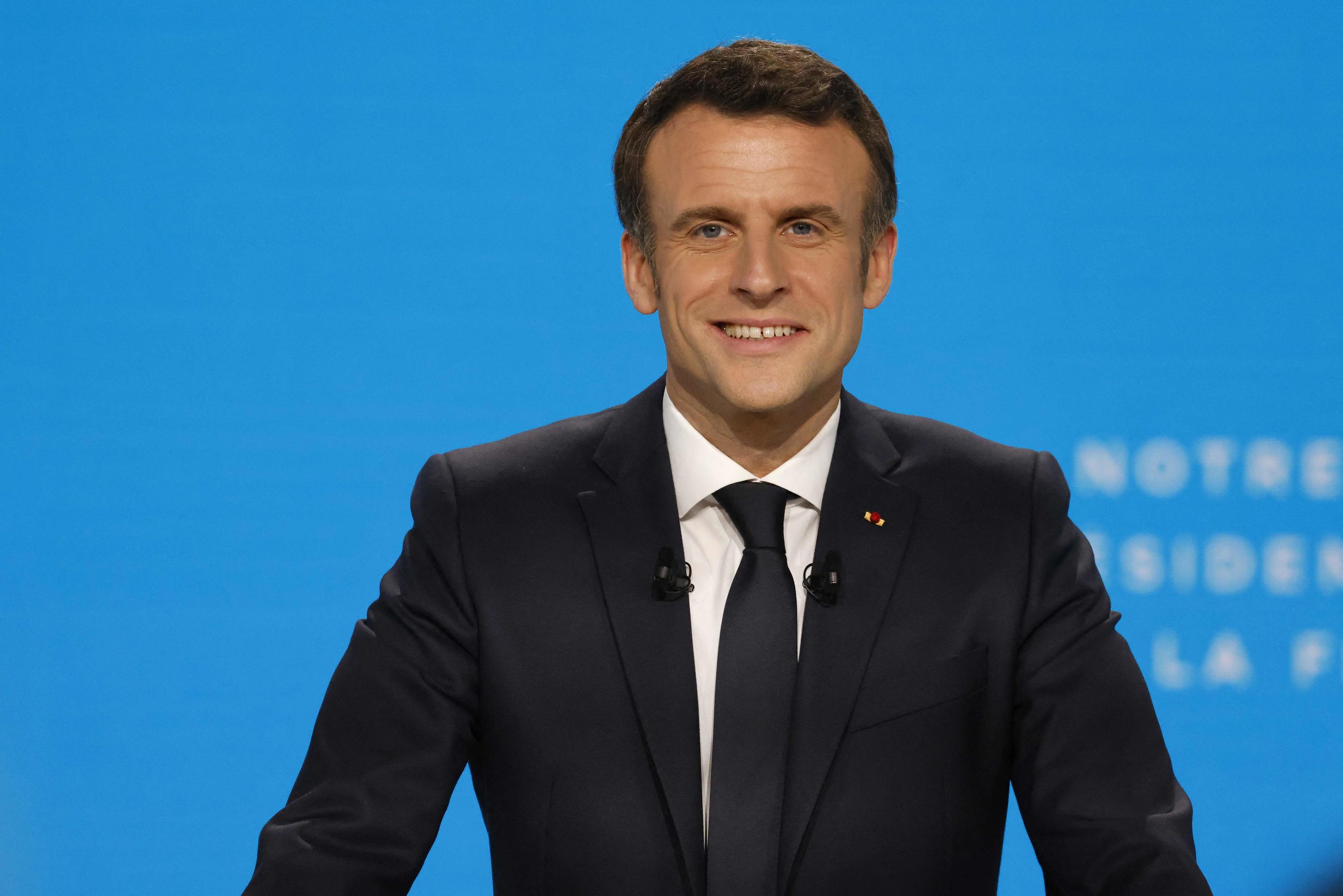 À moins d’un imprévu de dernière minute sur la scène internationale, le candidat président sera présent au JT du « 19.45 » le 23 mars. AFP/Ludovic MARIN