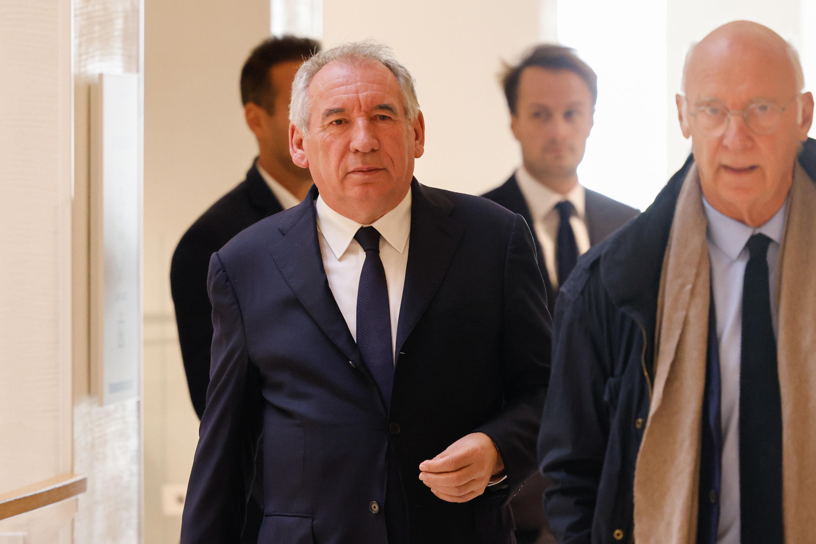 François Bayrou à son arrivée à l'audience au tribunal judiciaire de Paris, le 16 octobre dernier. LP/Arnaud Dumontier