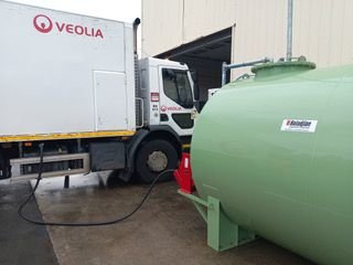 Après les Hautes-Pyrénées qui en sont déjà équipées, l'objectif annoncé par Veolia est de passer au biocarburant 40 % de sa flotte de camions sur les régions Occitanie et Nouvelle-Aquitaine d’ici la fin de l’année 2024./DR
