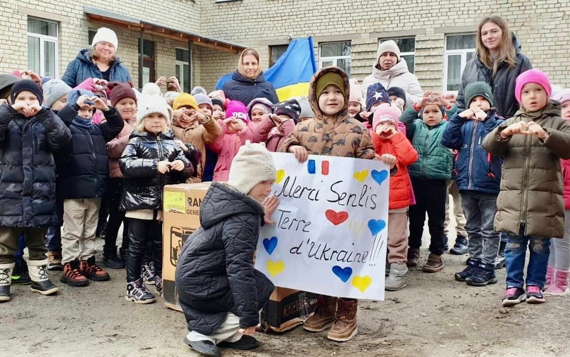 L'association Terre d'Ukraine a accueilli à Senlis (Oise) de nombreux réfugiés Ukrainiens, principalement des femmes et des enfants (Archives). DR