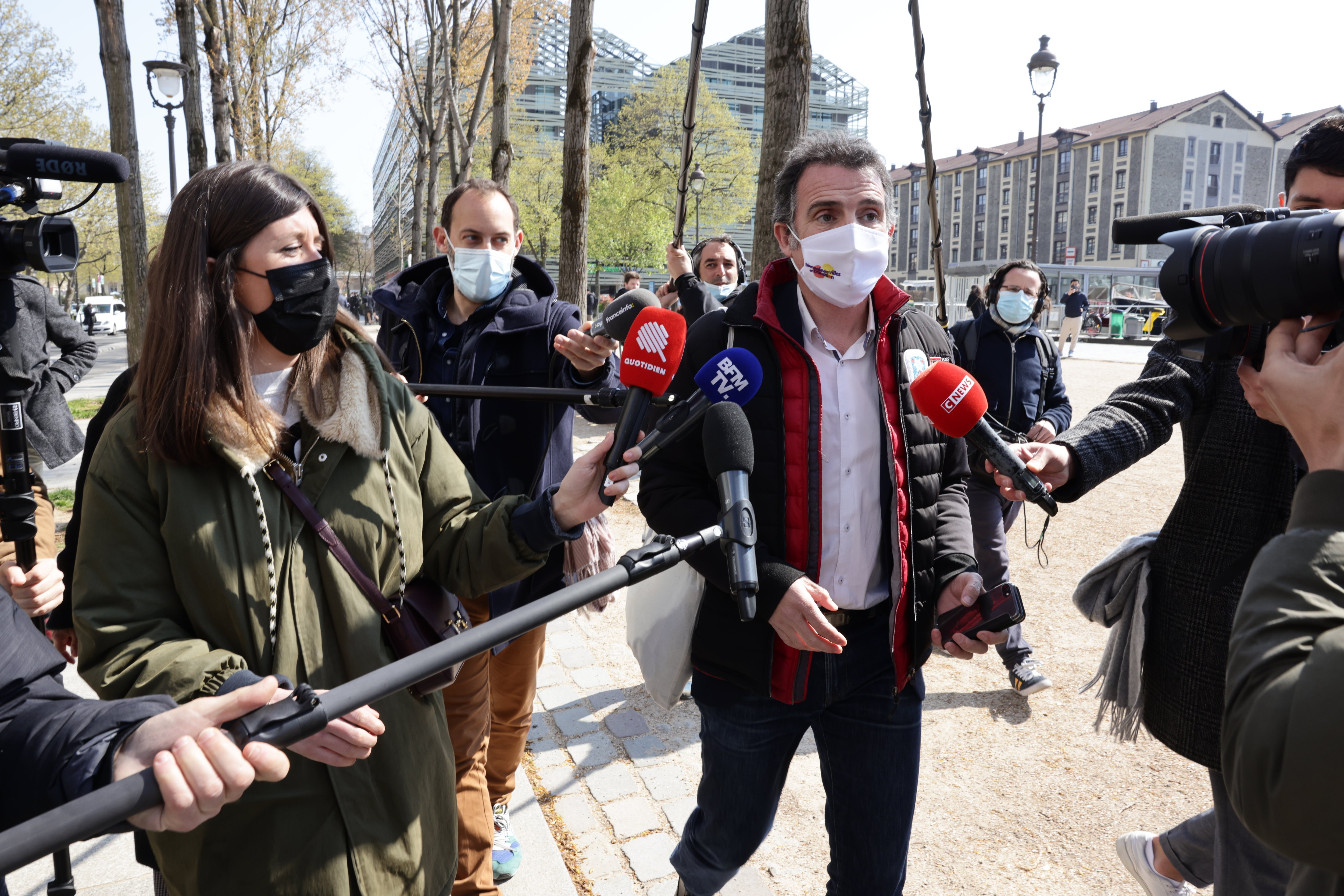 12 juillet 2021, Paris. Candidat à l'investiture EELV pour la présidentielle de 2022, Eric Piolle sera en Essonne du 2 au 4 août. Il était déjà venu dans le département en janvier dernier. LP/Olivier Lejeune.


Eric Piolle
Le maire de Grenoble