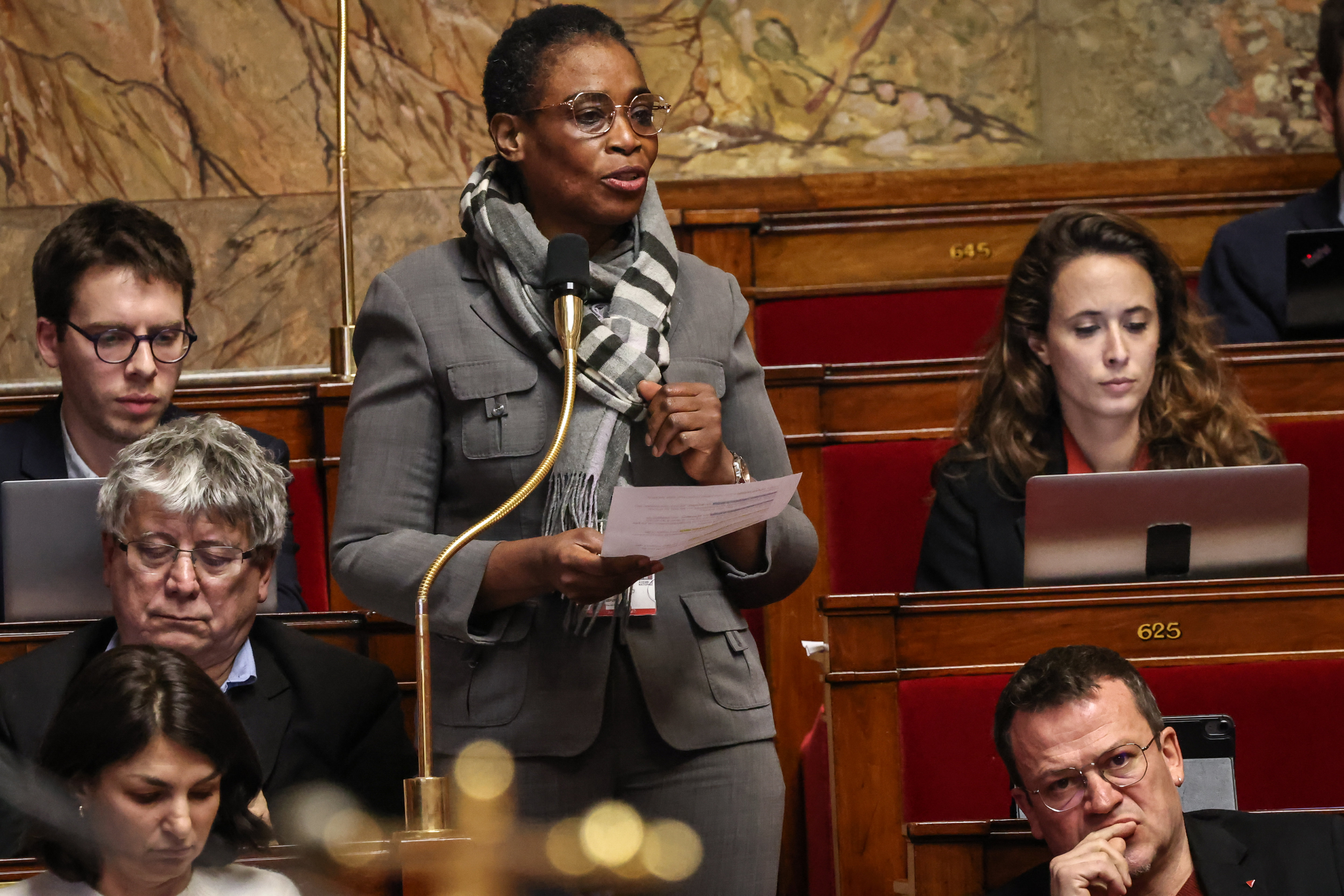 La députée du Val-de-Marne Rachel Keke vit toujours dans un logement social. LP / Fred Dugit