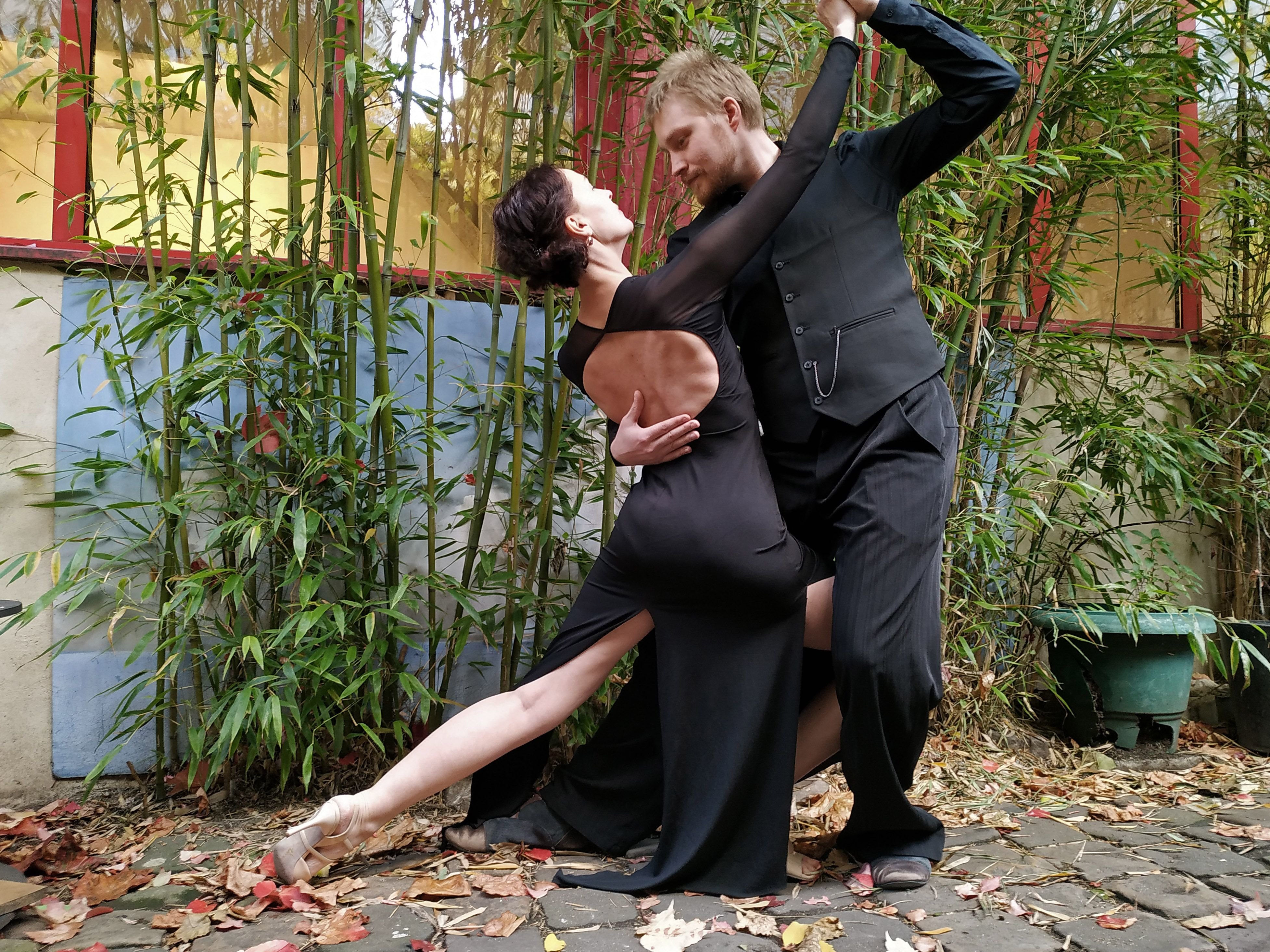 Anna et Vitali dansent ensemble depuis juillet dernier et participent pour la première fois au championnat international de tango argentin. DR/Patrice Meissirel