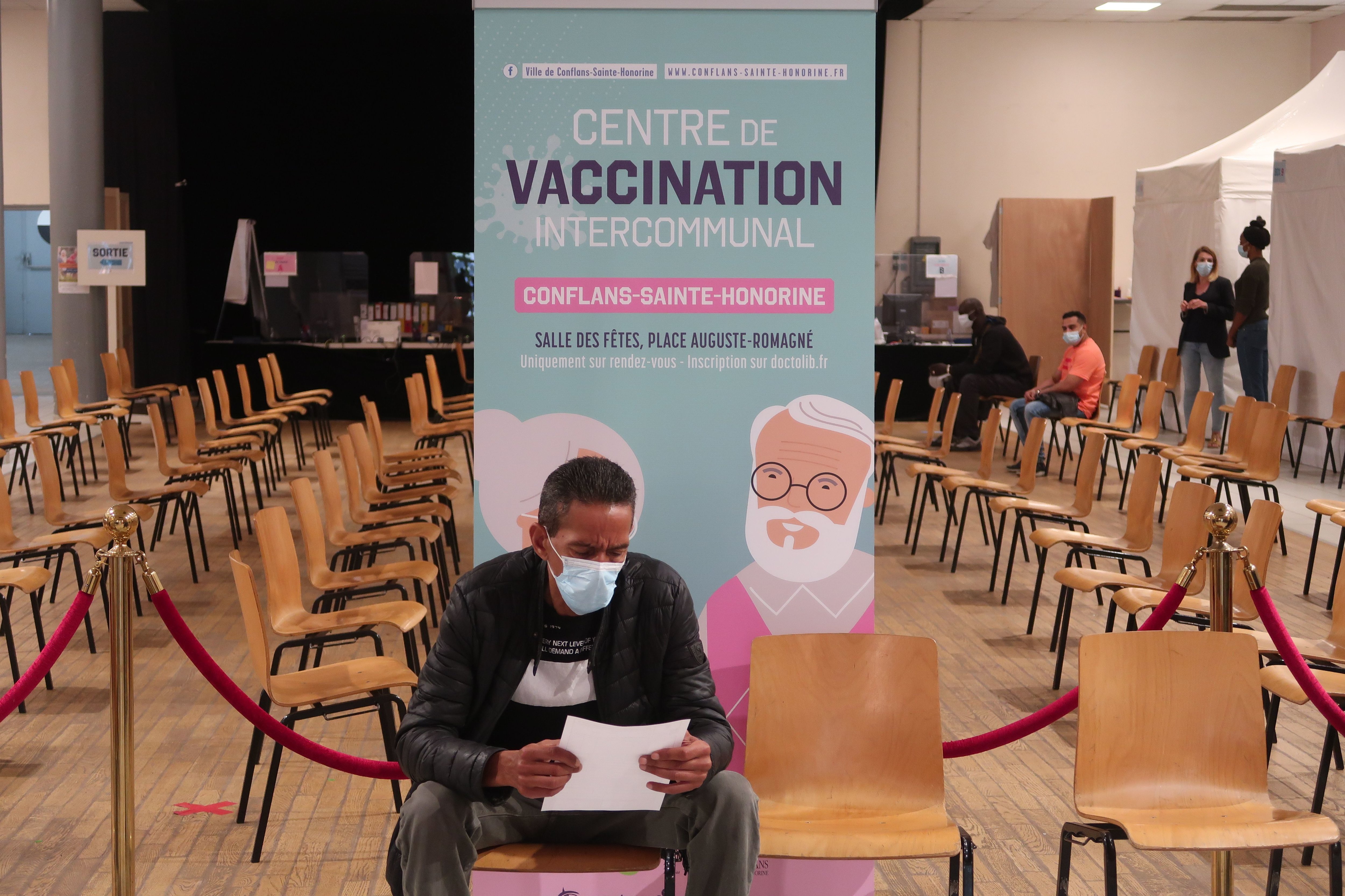 Illustration. Plus de 75% des Français éligibles à la vaccination sont totalement vaccinés. LP/Mehdi Gherdane