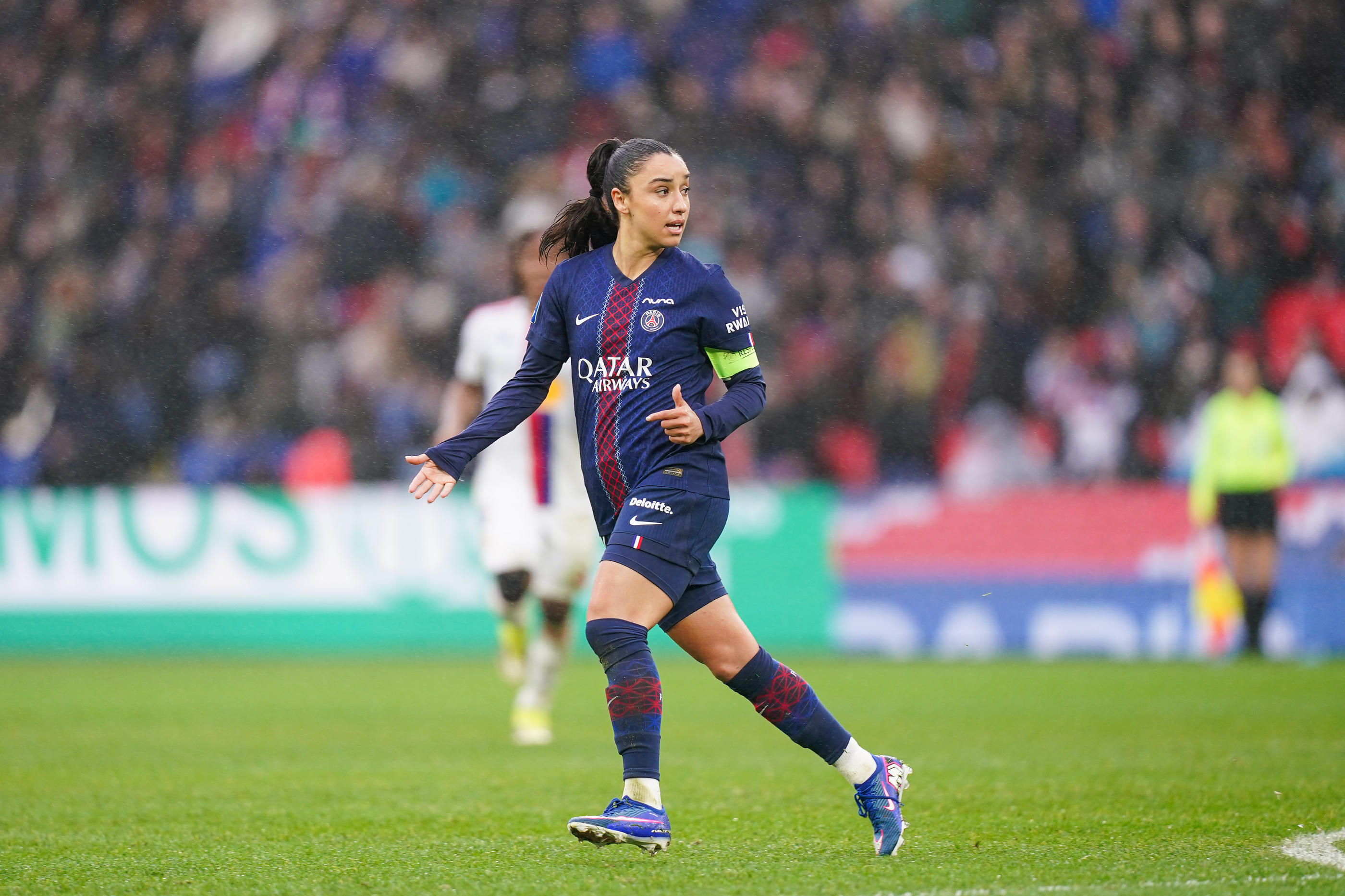 Maillot équipe De France Féminine Nike - Jade Le Guilly - Taille S - Signé