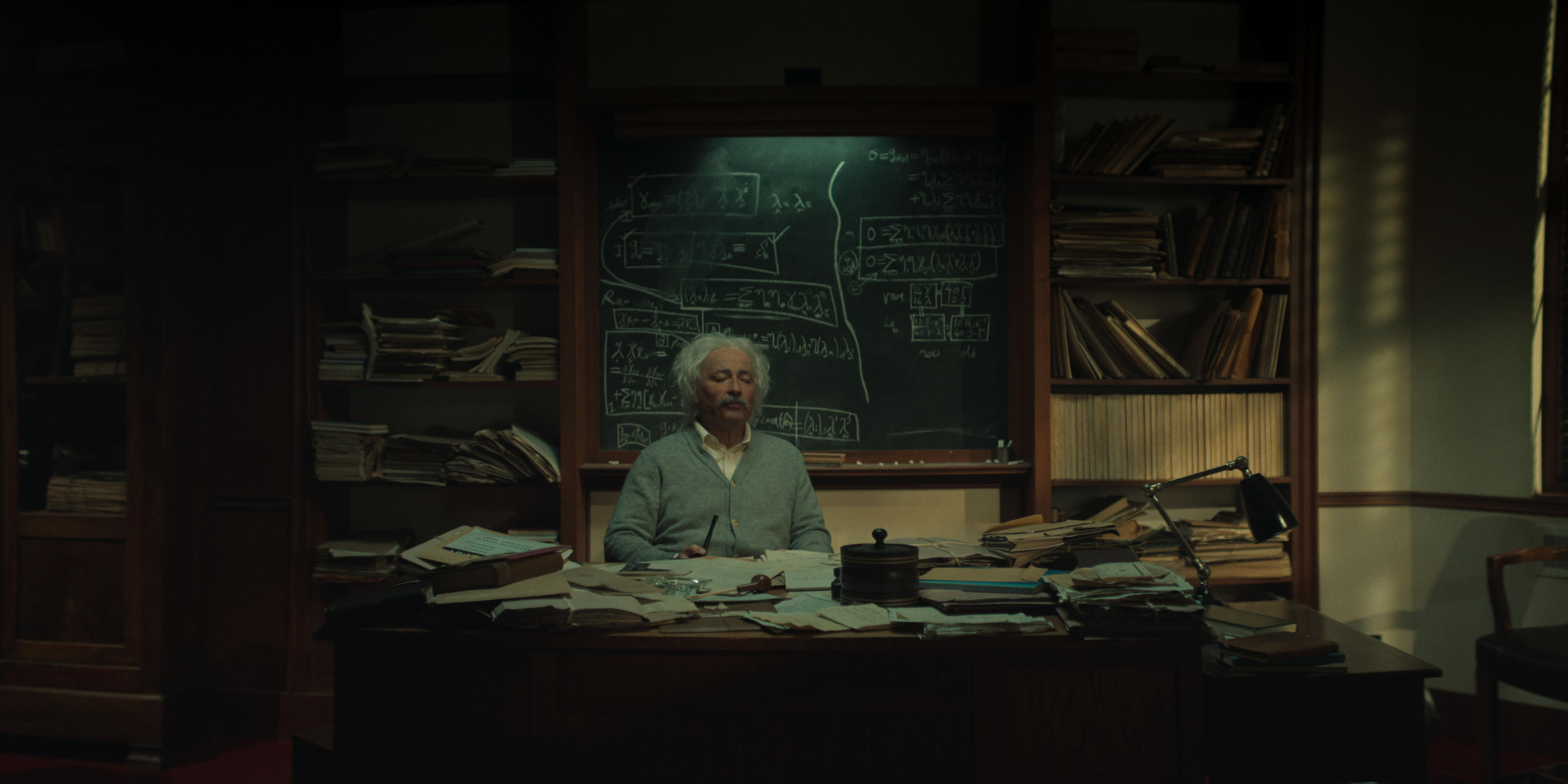 Dans le docufiction «Einstein et la bombe», le physicien de génie Albert Einstein est incarné par le comédien irlandais Aidan McArdle. Netflix