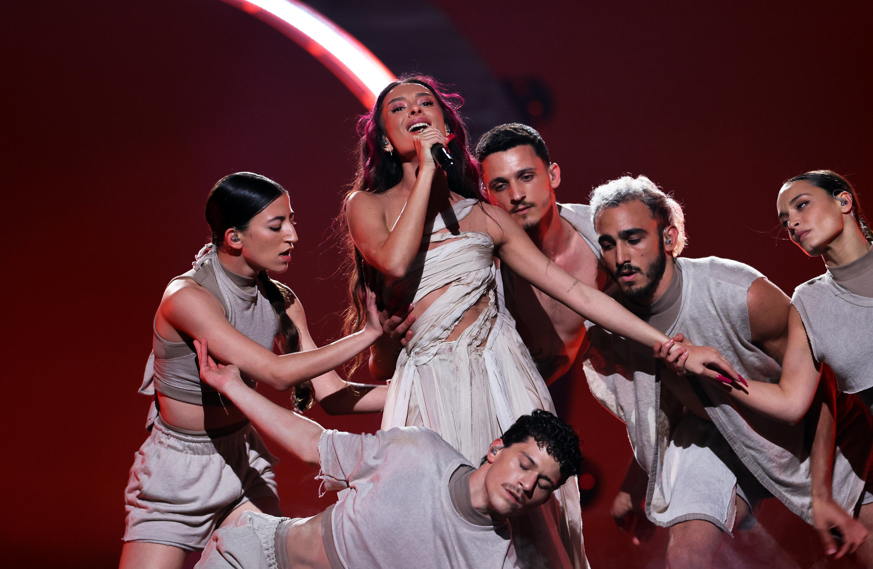 Avec « Hurricane », la chanteuse israélienne Eden Golan a terminé à la cinquième place de la finale du concours de l'Eurovision 2024. Icon Sport