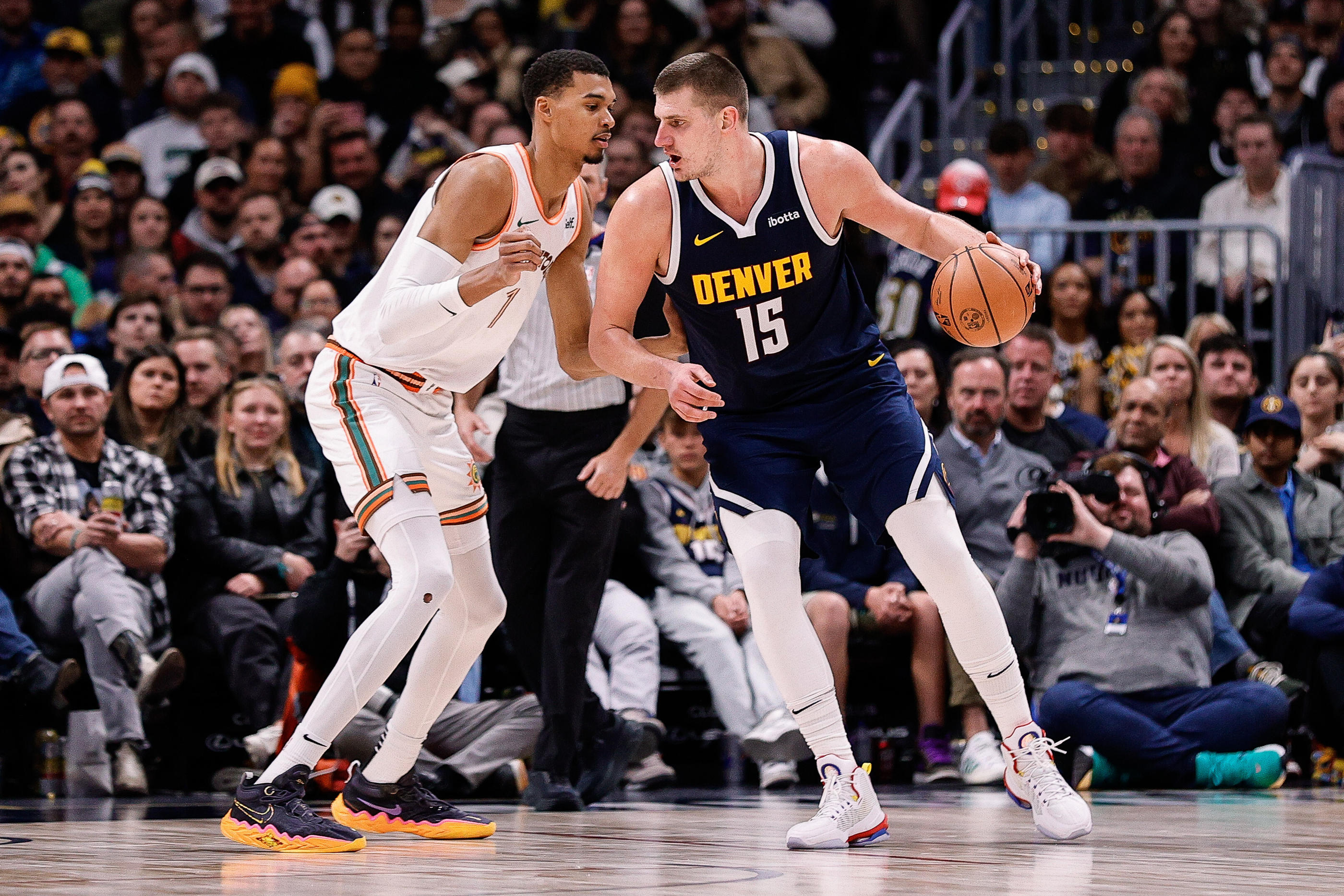 Victor Wembanyama et Nikola Jokic, après avoir livré de belles joutes en NBA, se retrouvent cet été pour le tournoi olympique. SUSA/Icon Sport