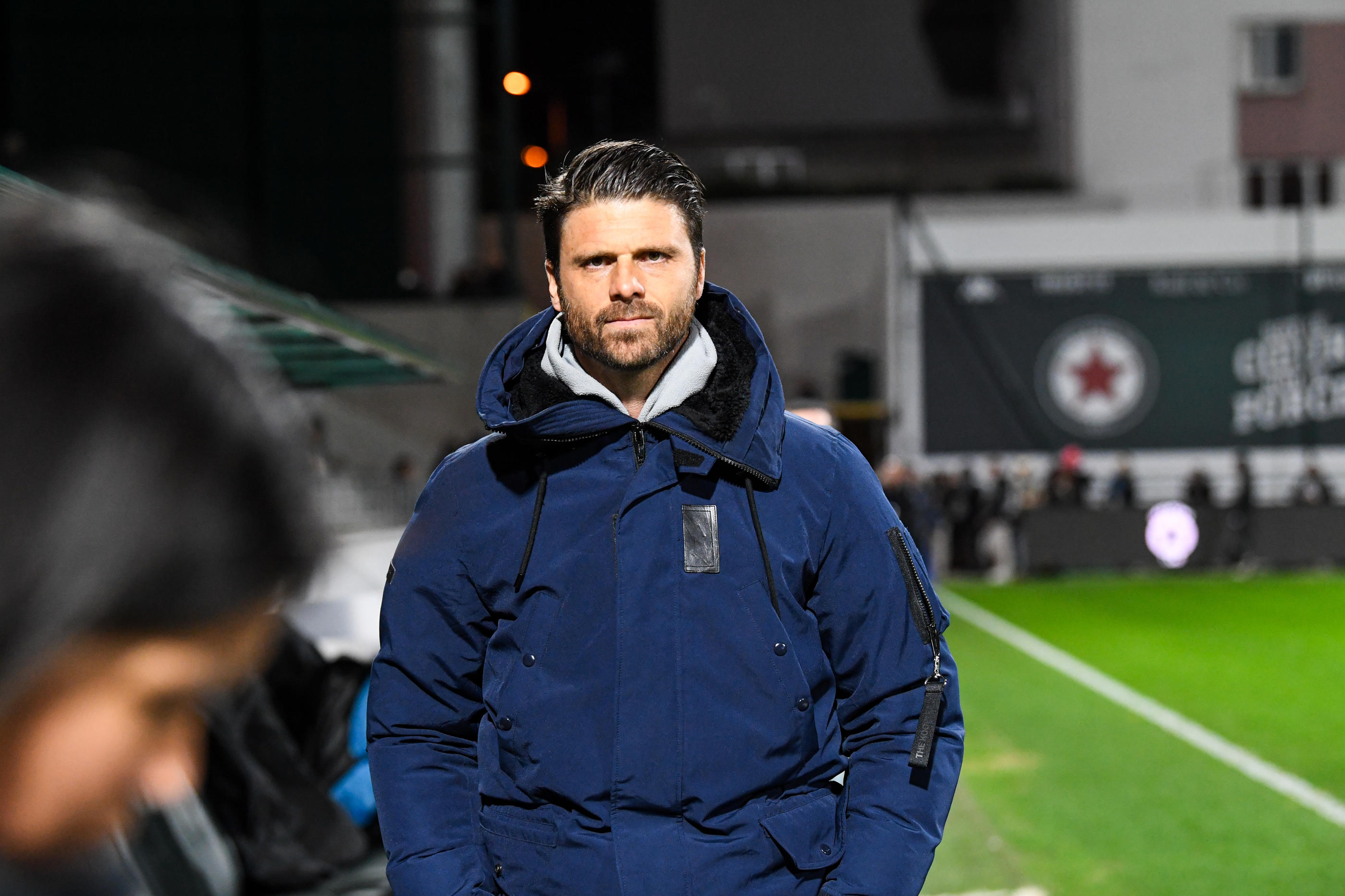 L'entraineur de Martigues, Gregory Poirier, ici à Bauer en février dernier, est sur la liste du Red Star pour remplacer Habib Beye la saison prochaine. Icon Sport/Daniel Derajinski