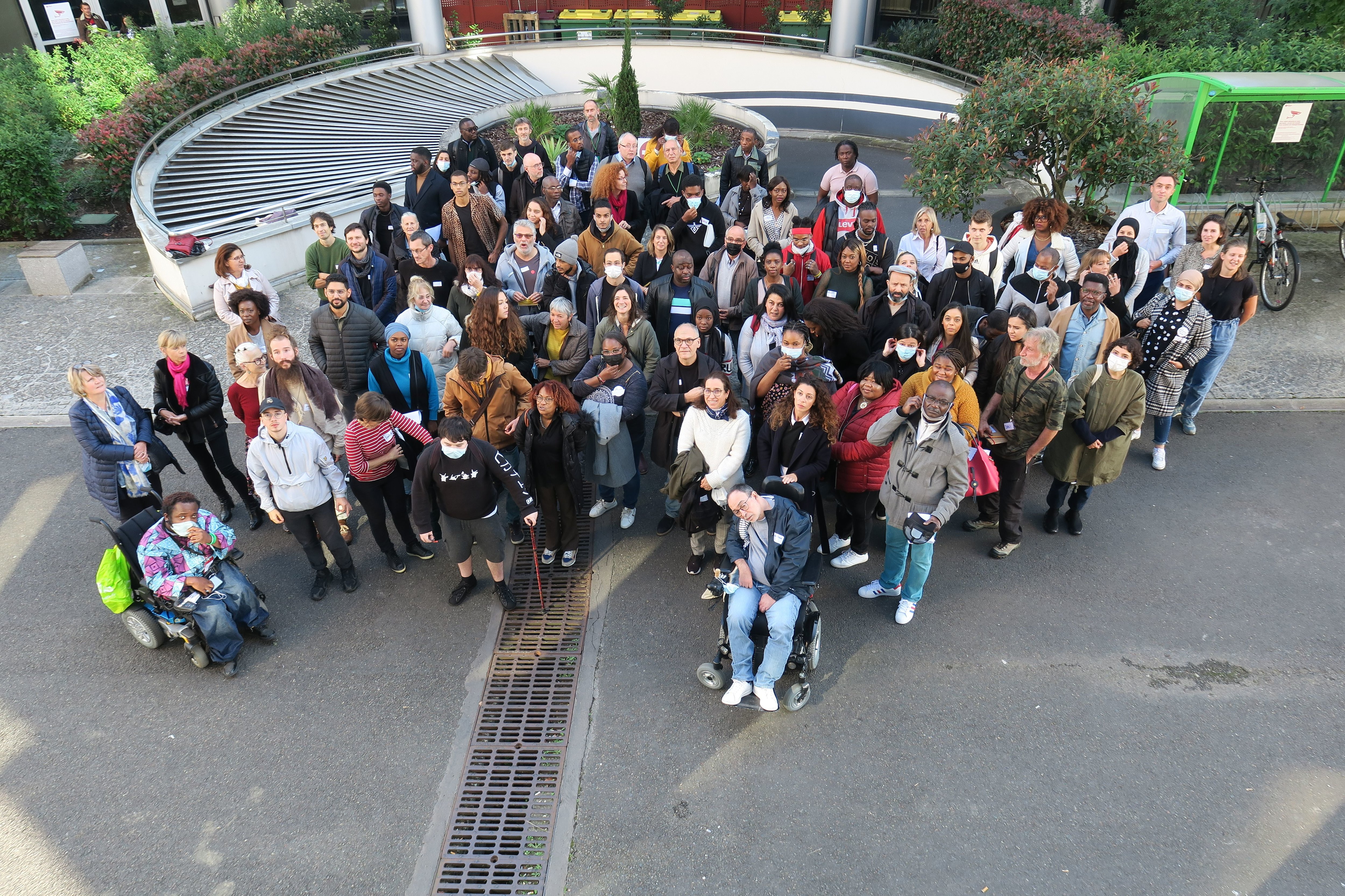 Romainville, le 16 octobre 2021. Tirés au sort, 100 habitants du sud-est de la Seine-Saint-Denis ont planché pendant six mois au sein de la convention citoyenne pour le climat afin de proposer des solutions à l'échelle locale. LP/Claire Guédon