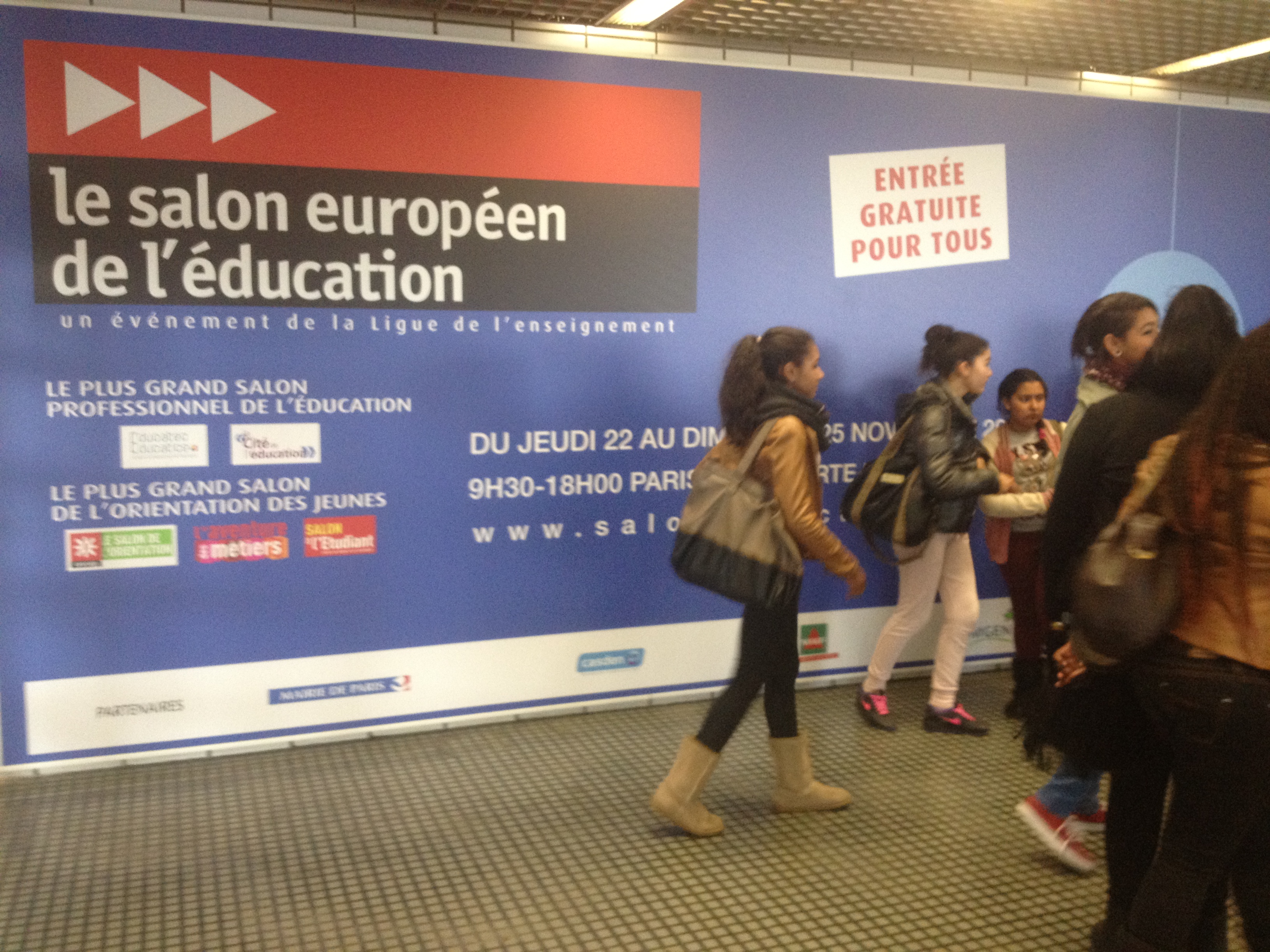 Salon de l'Education Porte de Versailles