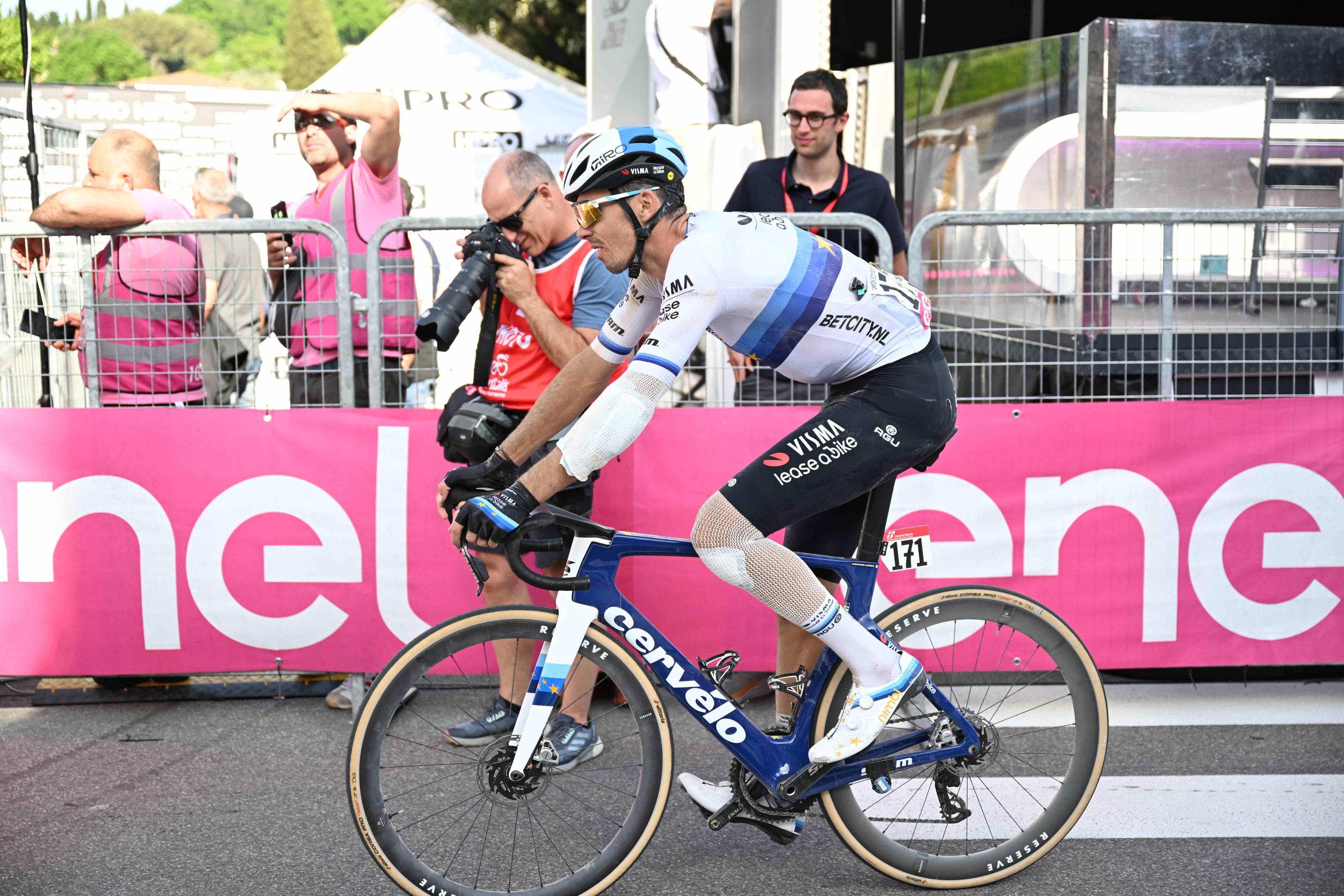 Christophe Laporte ne prendra pas le départ de la 8e étape du Giro. /Icon Sport