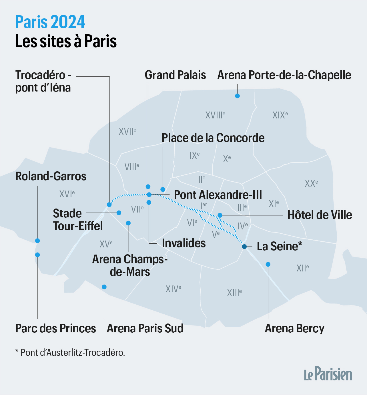 JO Paris 2024 : découvrez les lieux où vous pourrez suivre les