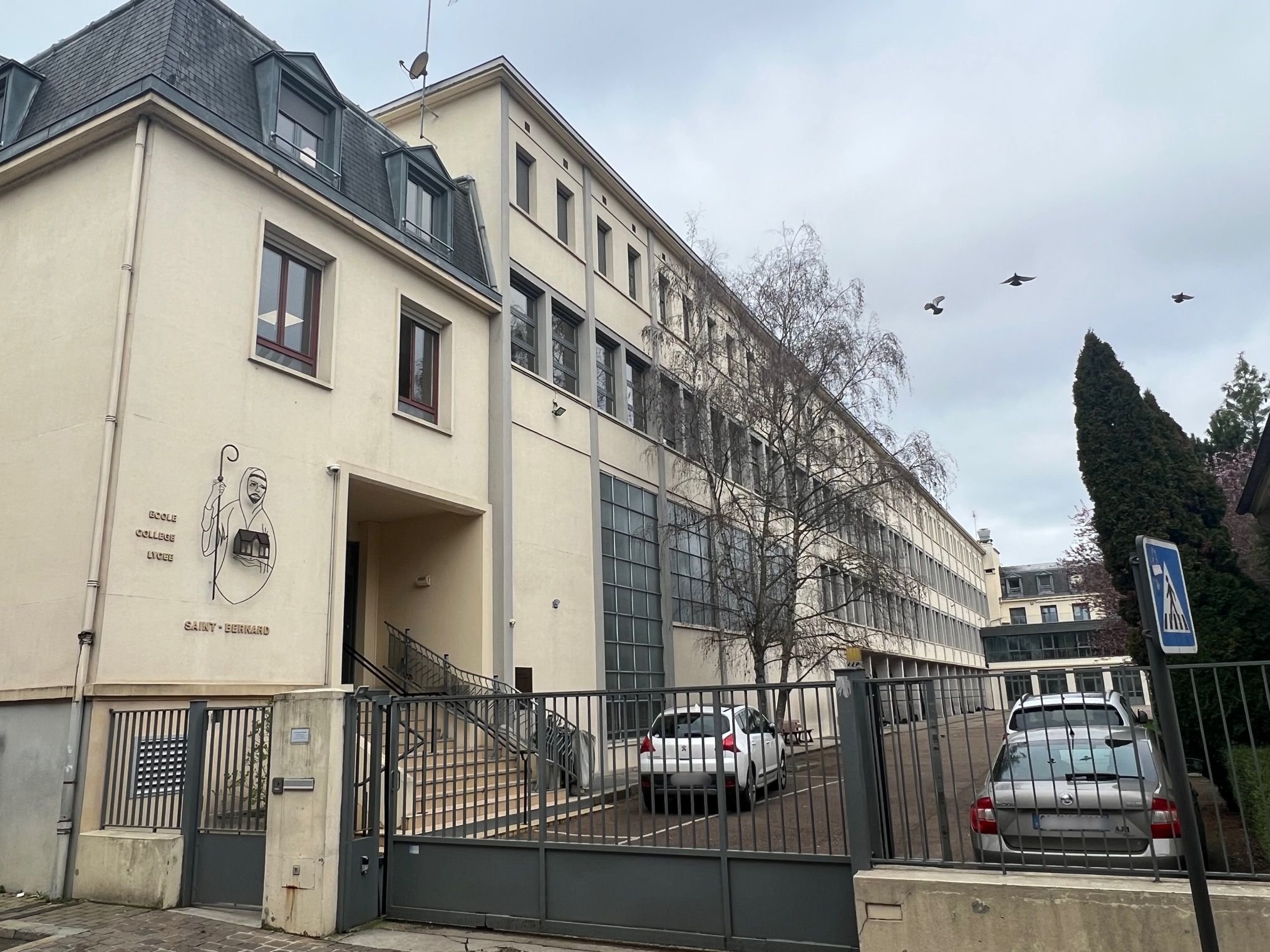Le lycée Saint-Bernard de Troyes figure en tête de notre palmarès 2024 des lycées dans l'Aube. LP/Jonathan Sottas