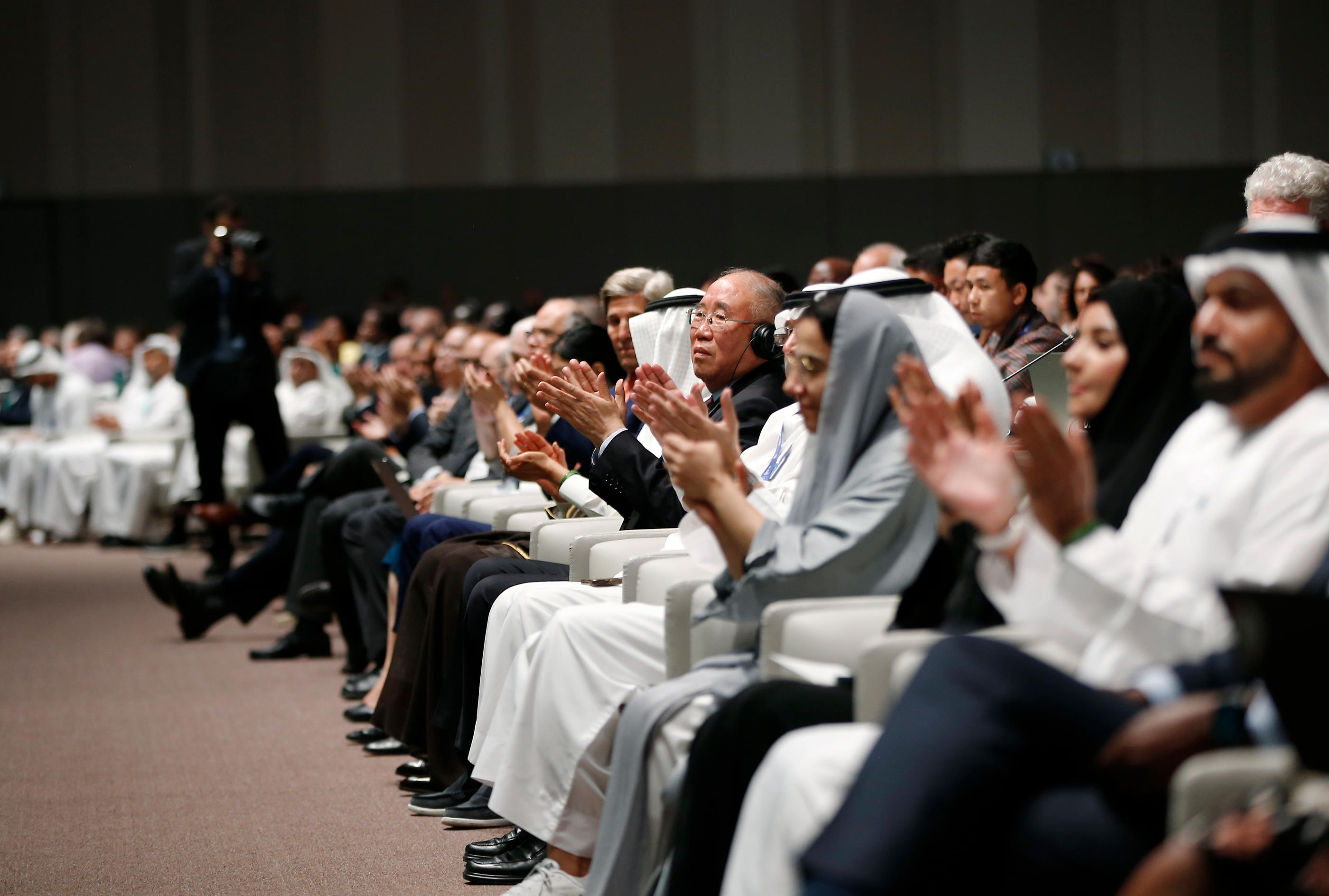 La COP28 s'est tenue à Dubaï (Emirats arabes unis) et était présidée par Sultan Ahmed Al Jaber, patron de la compagnie nationale Adnoc.  Icon Sport / Xinhua