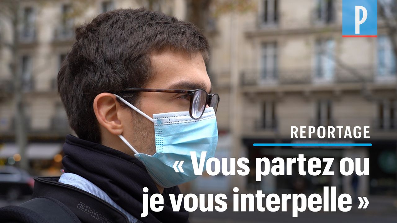 -«La première fois que des policiers me demandent d'arrêter de travailler»