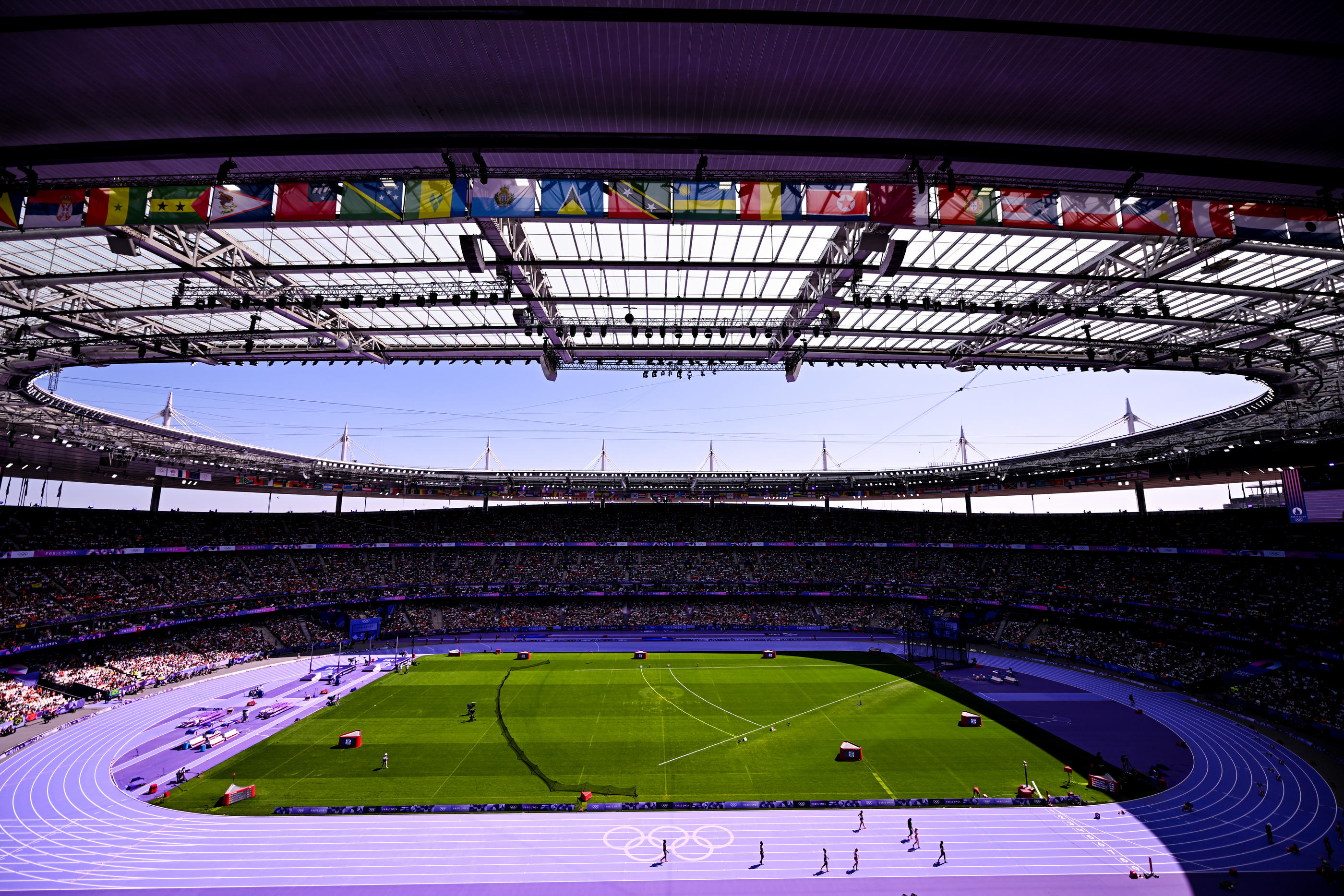 Ce dimanche, le Stade de France accueillera la cérémonie de clôture des Jeux olympiques de Paris 2024. Icon Sport/Sandra Ruhaut