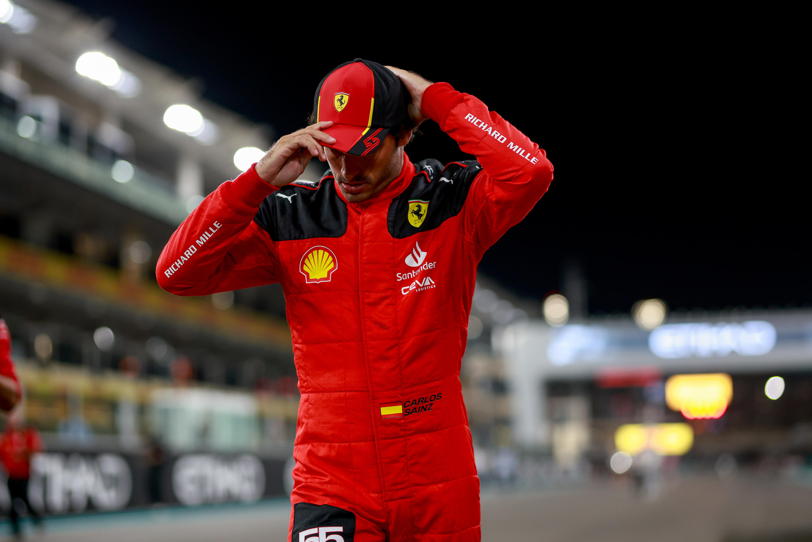 Casquette de pilote Carlos Sainz 2023 - Scuderia Ferrari F1