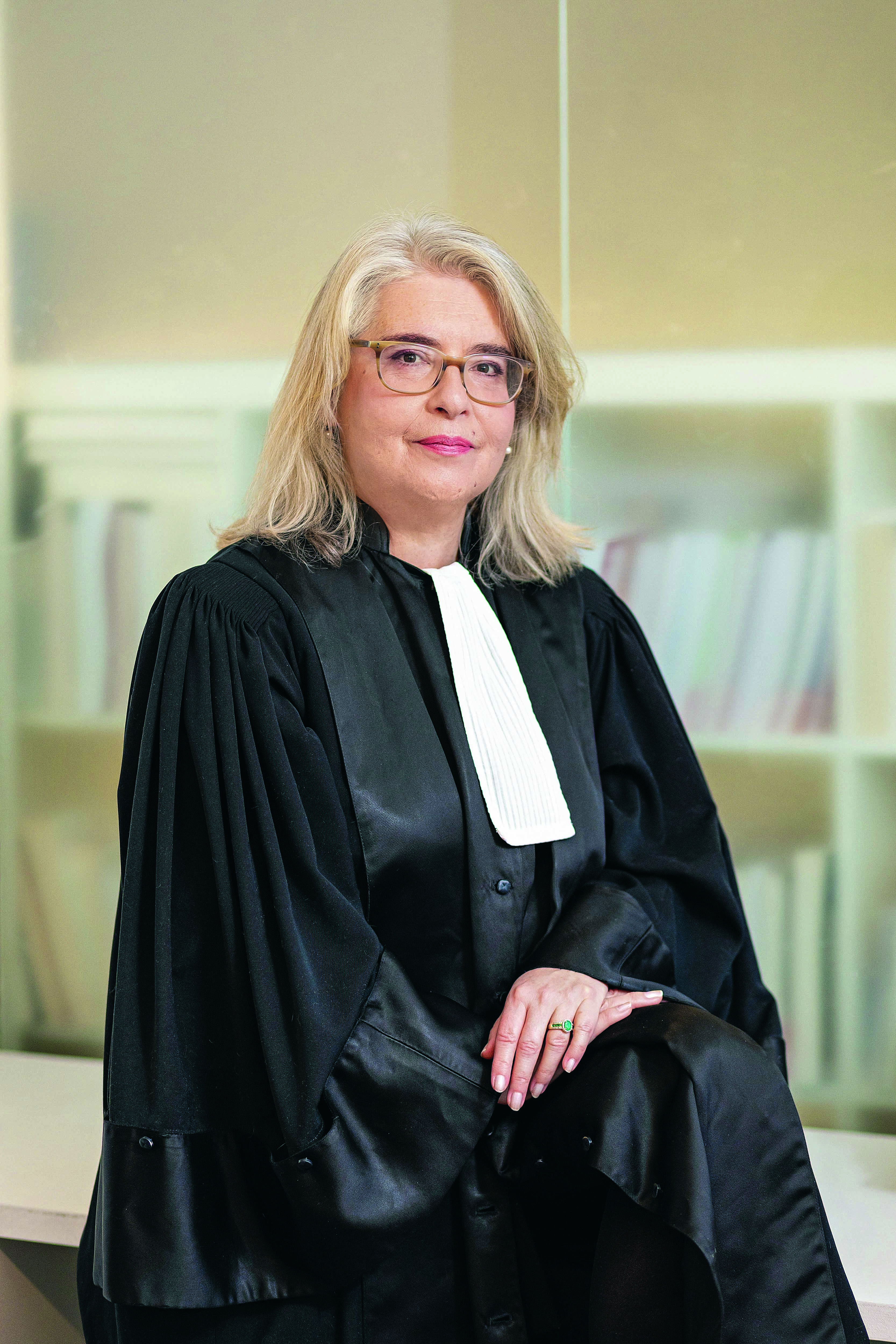 Béatrice Penaud-Ducournau, 57 ans, est vice-présidente du tribunal judiciaire de Pontoise (Val-d’Oise). Sophie Palmer
