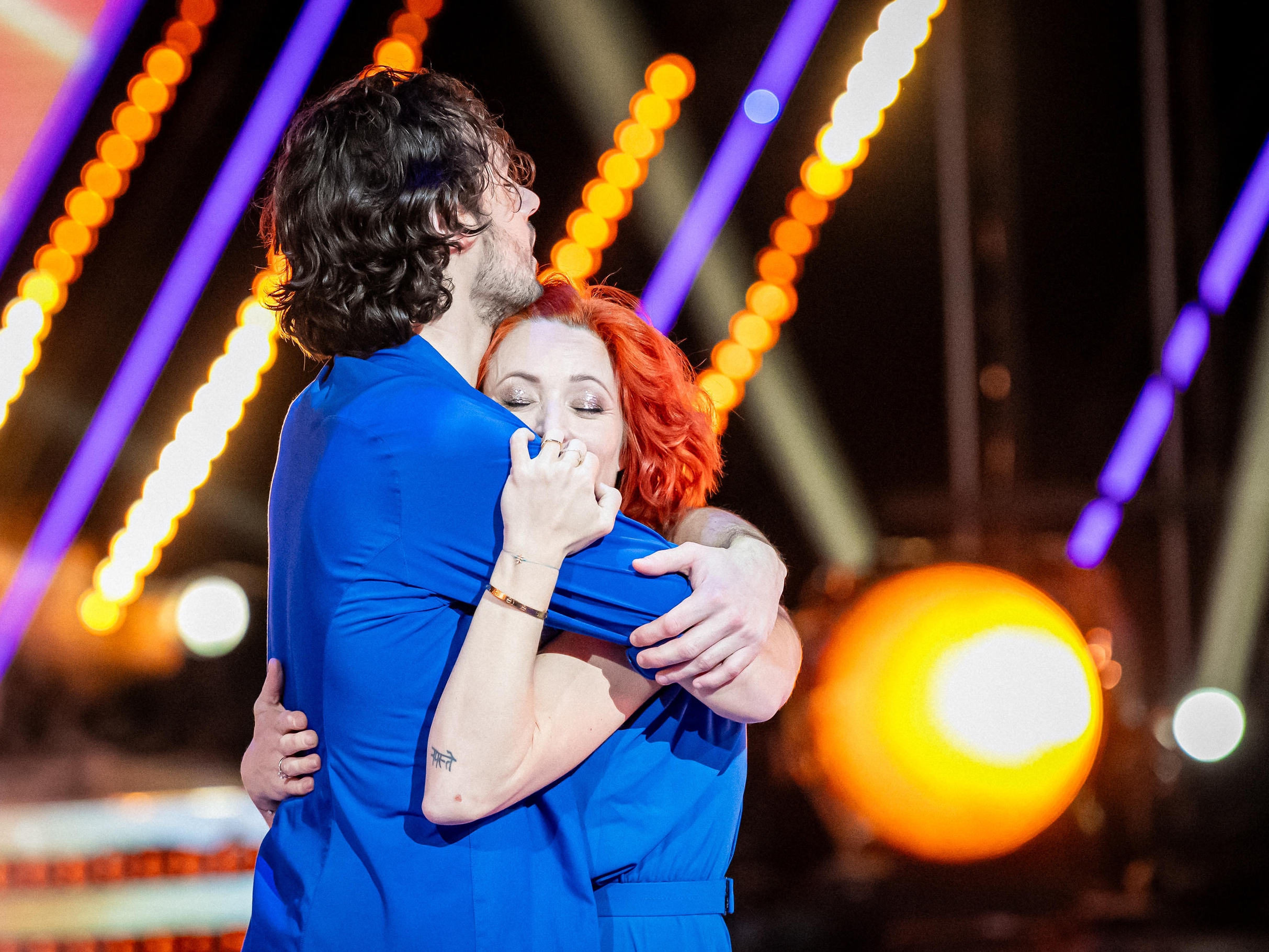 Natasha St-Pier et Anthony Colette ont remporté ce vendredi soir le concours de «Danse avec les stars» sur TF1, au terme d'une saison explosive. TF1/Pixeline Photographie