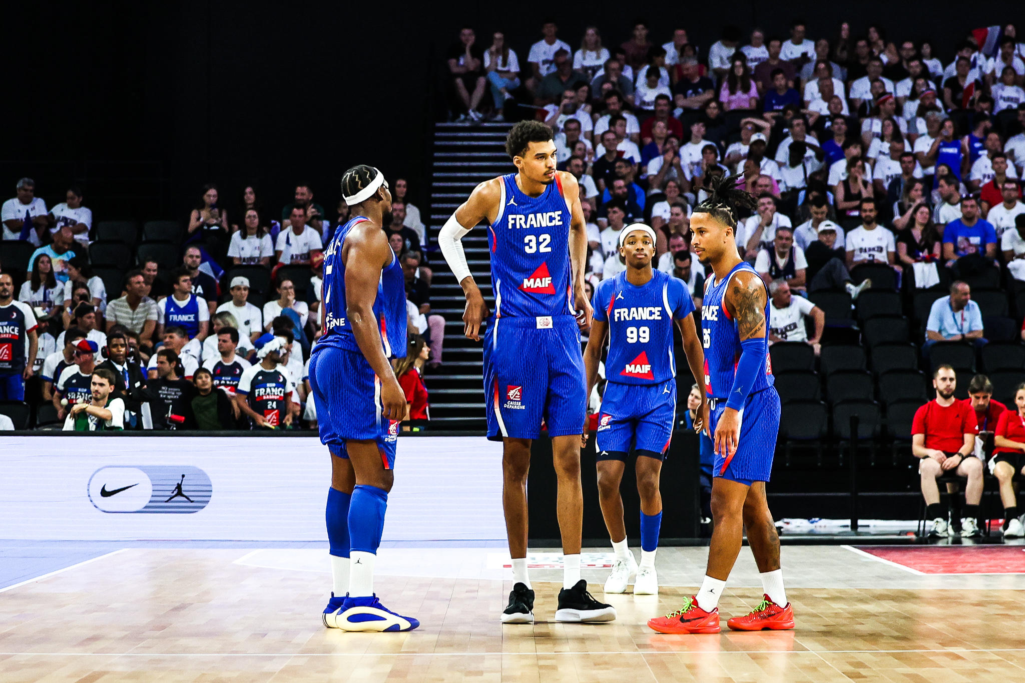 Les Bleus devront rendre une meilleure copie face au Brésil pour lancer leurs Jeux, ce samedi. J. Fidelin/Icon Sport