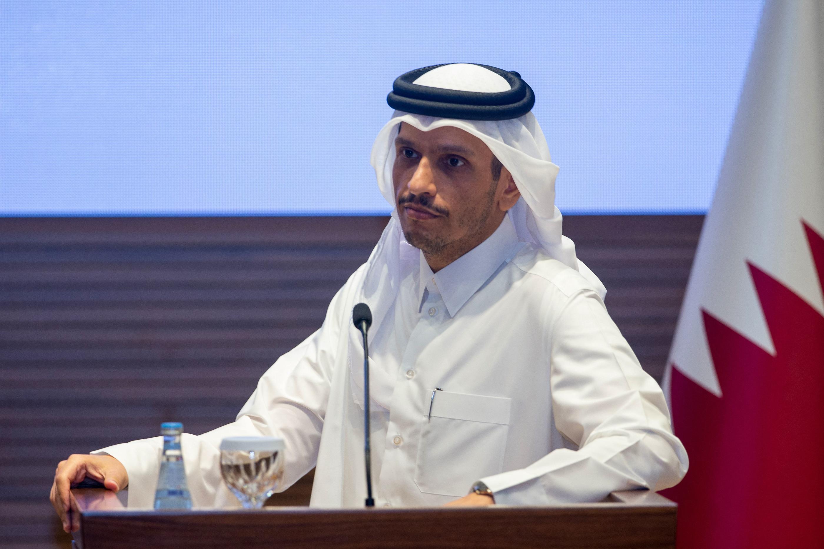Le Premier ministre qatari, Mohammed ben Abdelrahmane Al-Thani, a joué un rôle important dans l'accord en cours entre Israël et le Hamas. AFP