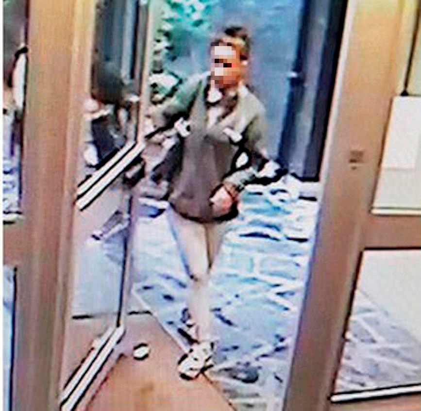 Dahbia B., une jeune femme de 24 ans sans domicile fixe, a été mise en examen dans l'enquête sur le meurtre de Lola, 12 ans, à Paris. Elle apparaissait sur les images de vidéosurveillance du hall de l'immeuble d'adolescente. DR