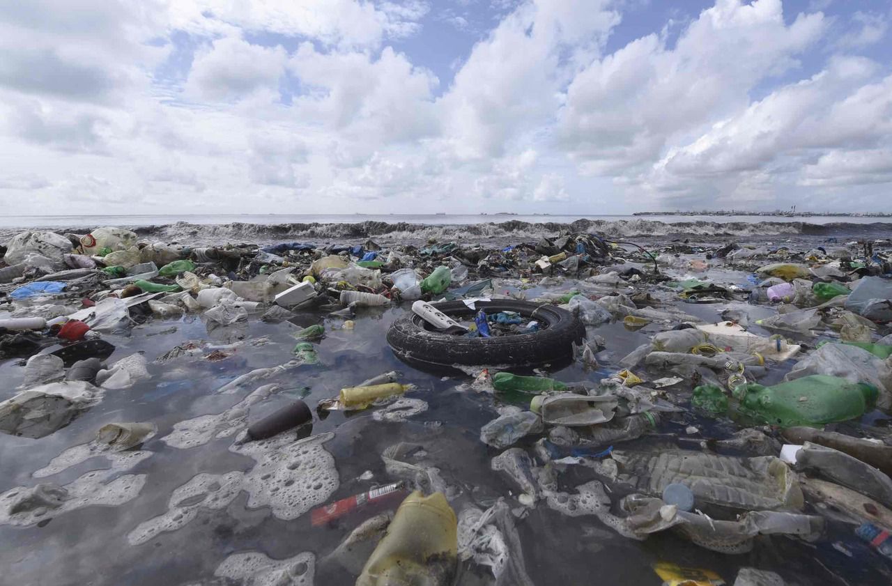 Le plastique compose l’immense majorité des déchets flottants dans l’océan Pacifique. AFP