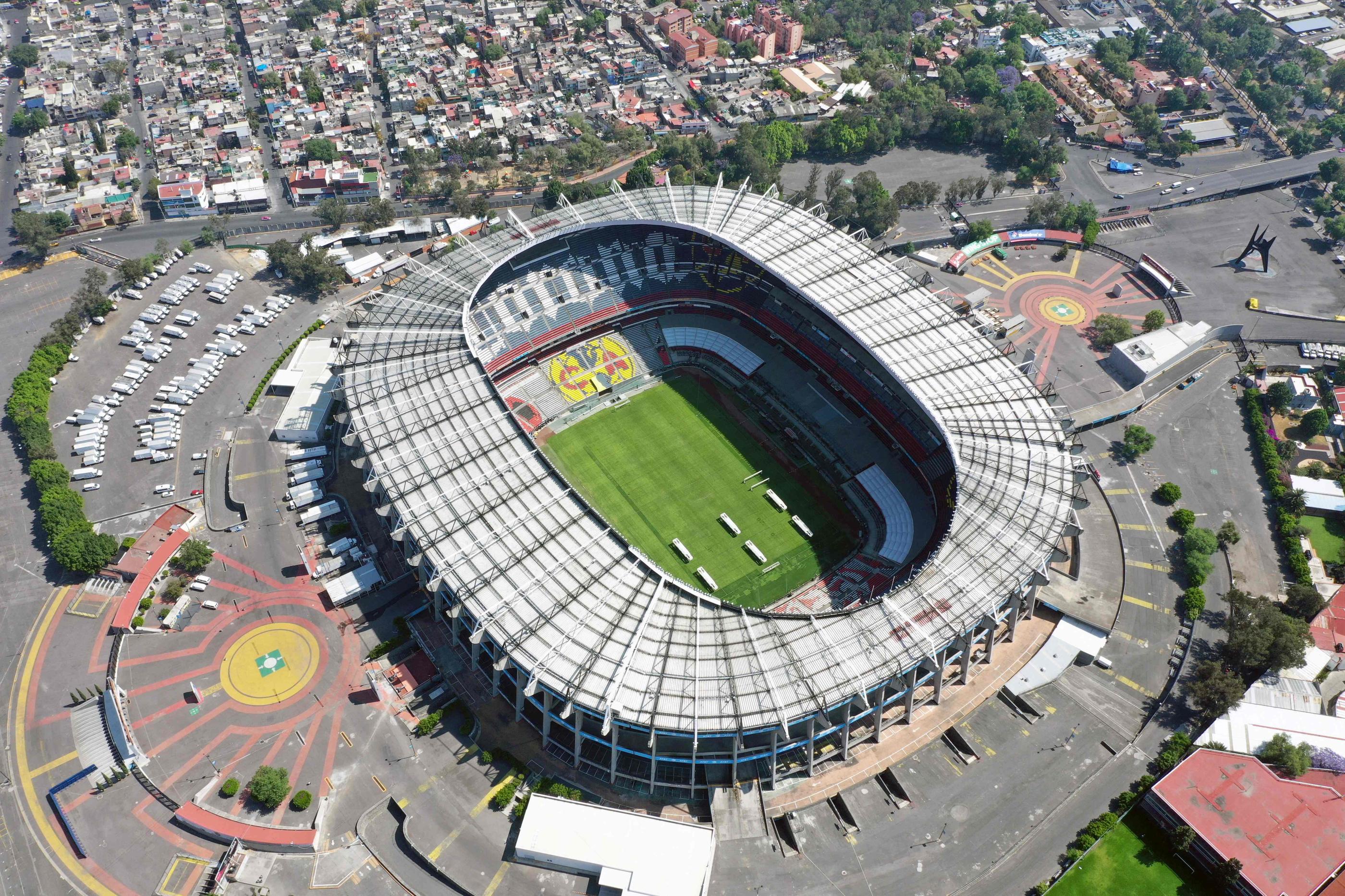 Le stade Azteca a déjà accueilli les matchs d'ouverture des Coupes du monde 1970 et 1986. AFP/Alfredo Estrella