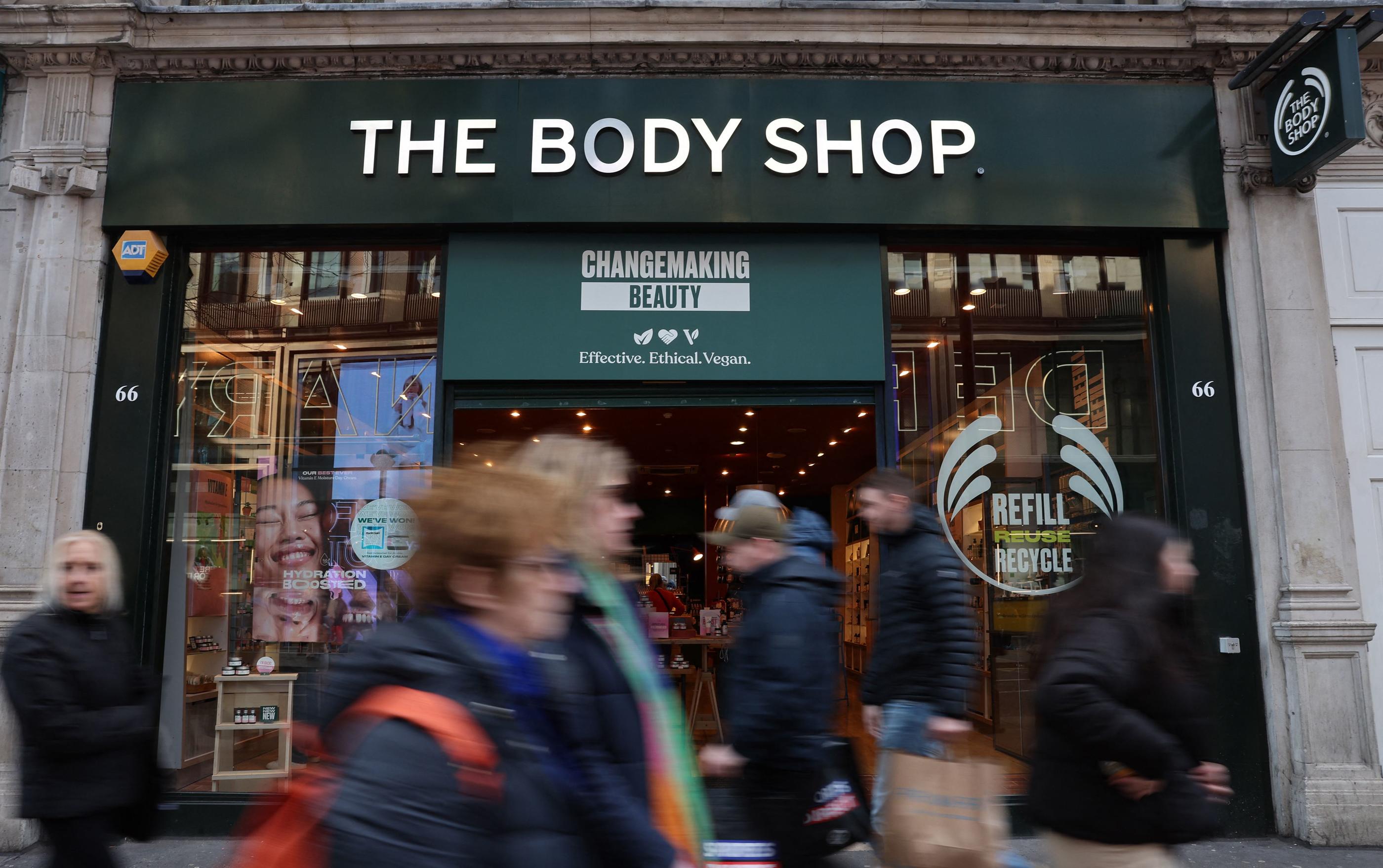 L enseigne de cosm tiques The Body Shop plac e en redressement