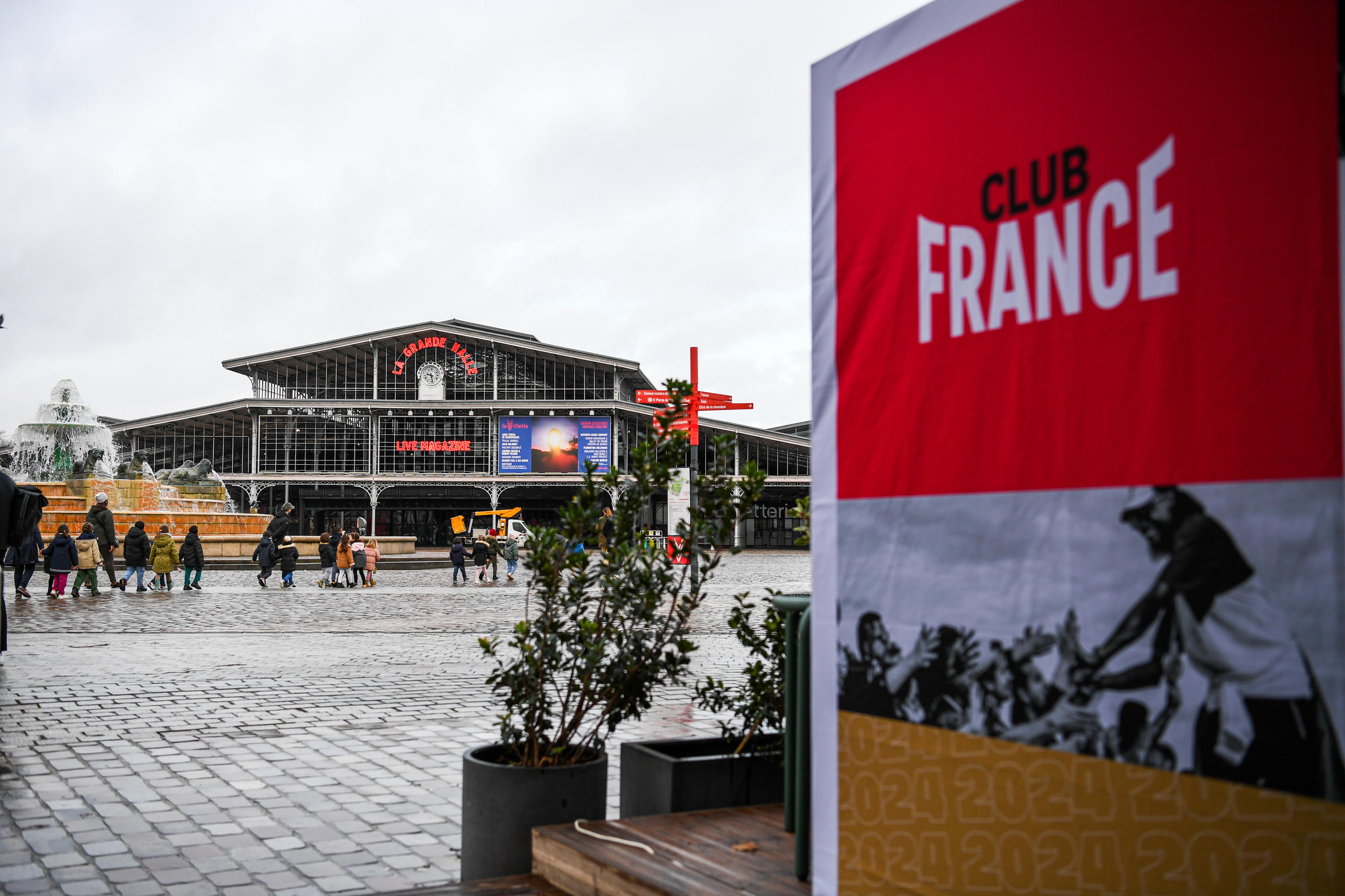 Le Club France sera installé à la La Villette, dans le XIXe arrondissement de Paris, durant toute la période des Jeux olympiques et des Jeux paralympiques. Daniel Derajinski/Icon Sport
