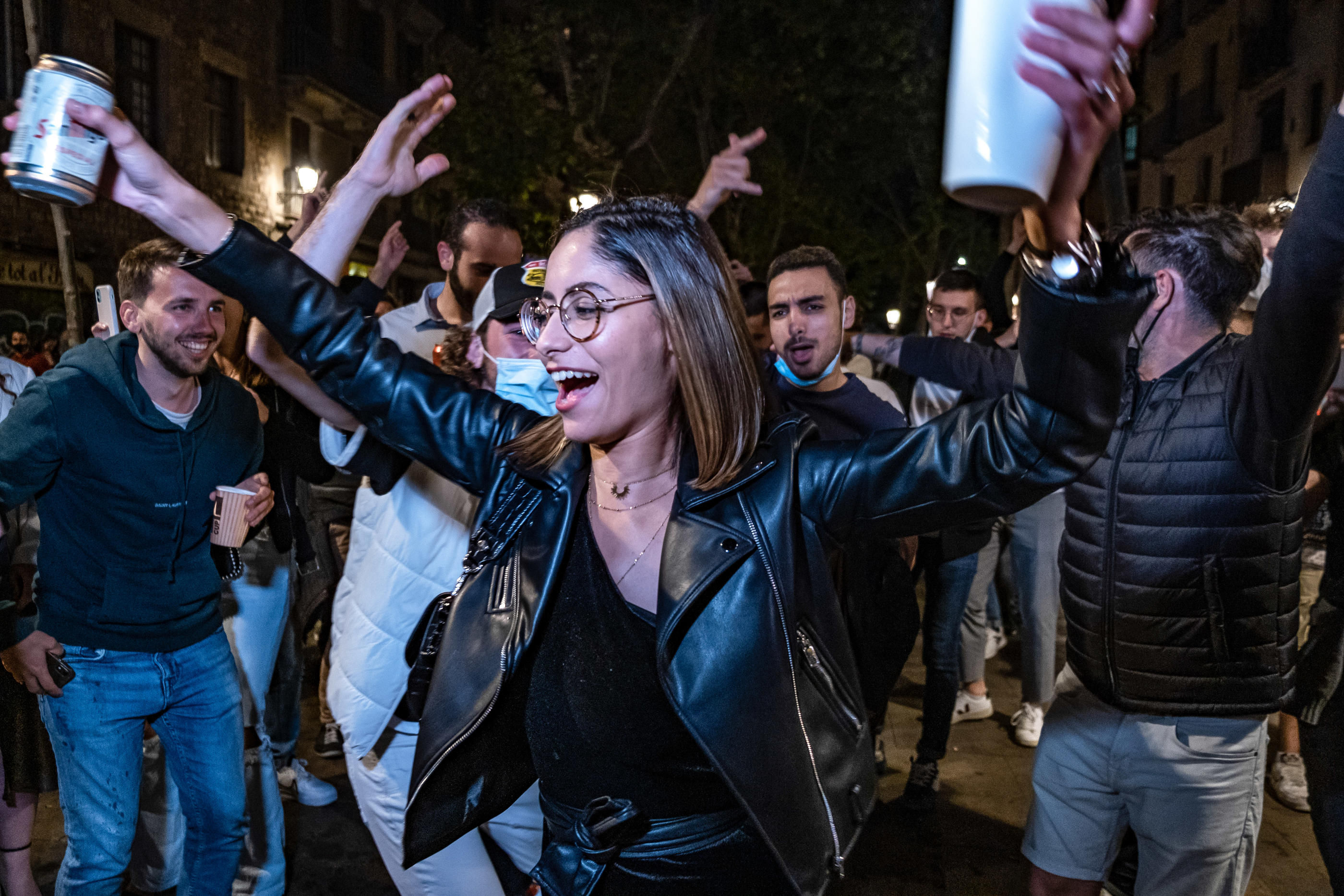 L'été sera festif (ici à Barcelone en Espagne): depuis des mois, les acteurs de la nuit préparent l'ouverture de lieux nocturnes en plein air. Sopa Images/Sipa/Paco Freire