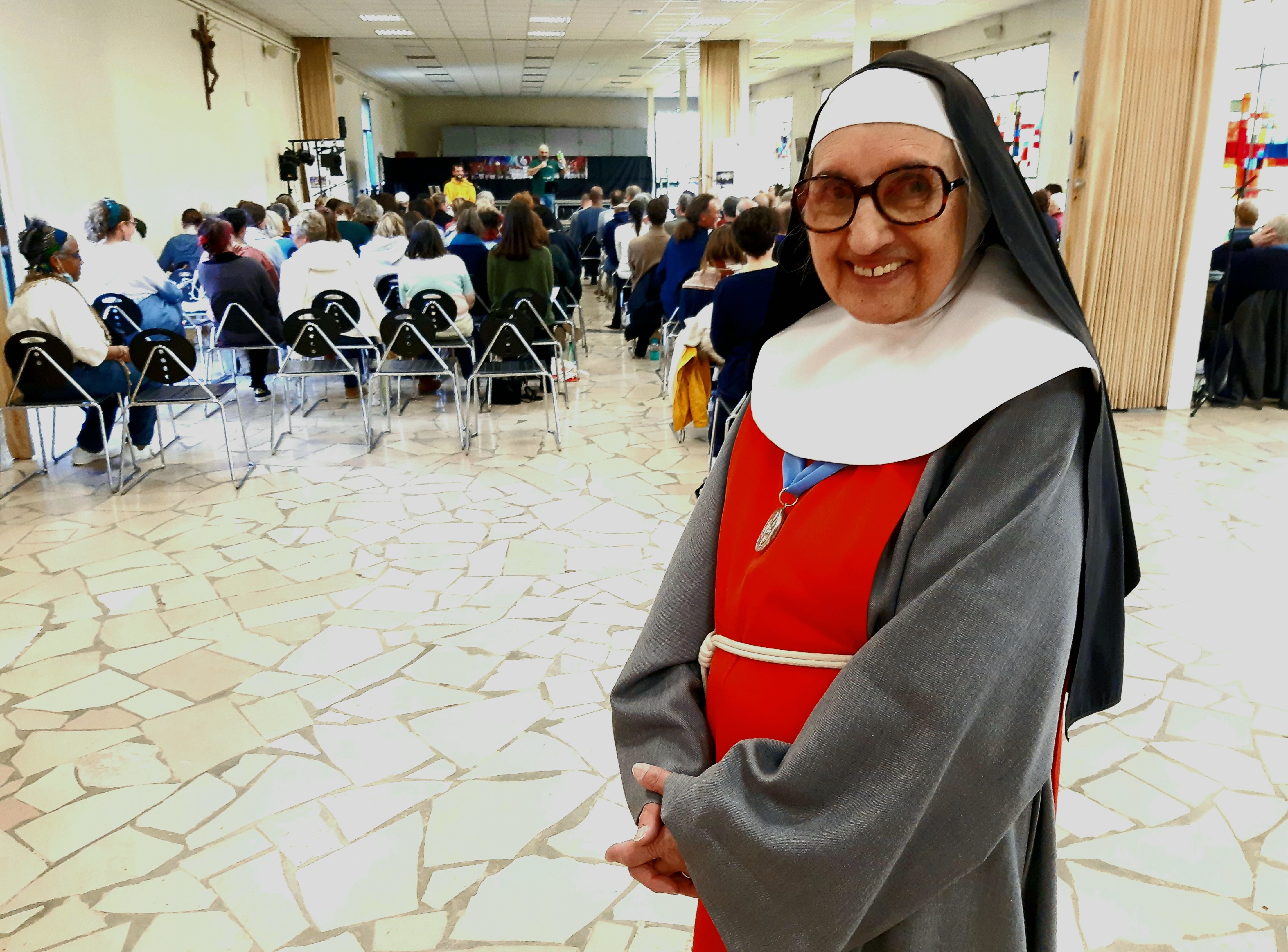 Le monastère de l'Annonciade, sous la responsabilité de sœur Marie-Pascale, a ouvert ses portes à un stage de gospel tout le week-end, qui se termine par un concert ce dimanche après-midi. LP/Fanny Delporte